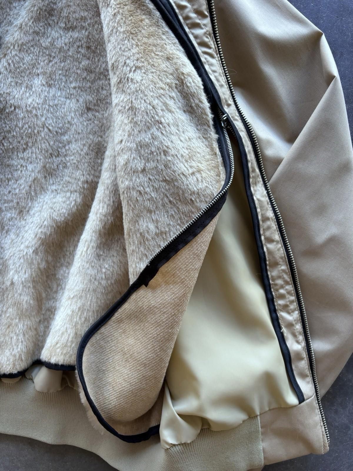 Vintage Vintage 70s Unitog Fur Lined Zip Up Bomber XXL (Actual XL) Size US XXL / EU 58 / 5 - 8 Thumbnail