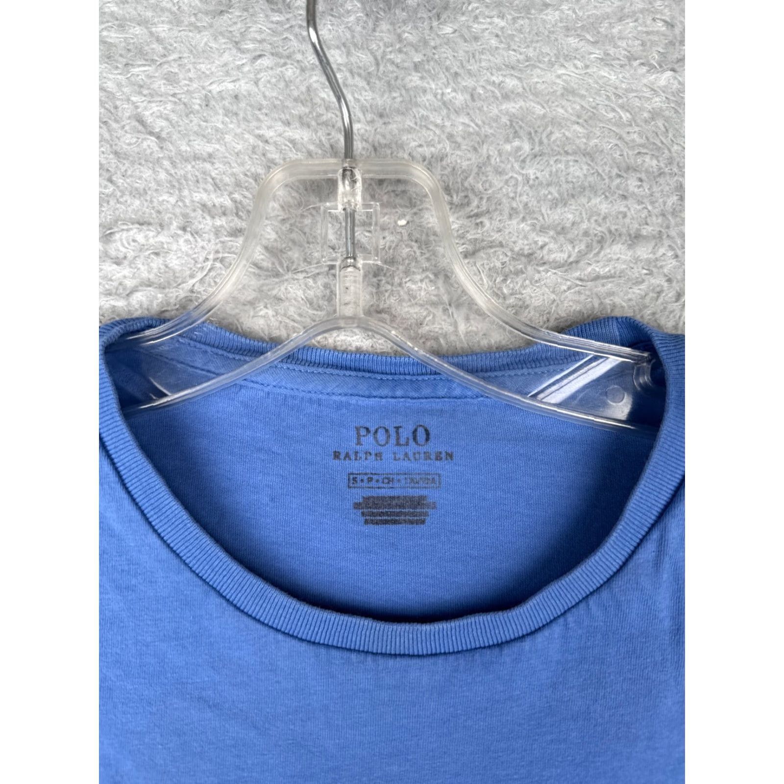 Ralph Lauren Polo Ralph Lauren Shirt Men Small Blue Crew Neck Short Sleeve 100% Cotton Read Size US S / EU 44-46 / 1 - 7 Thumbnail