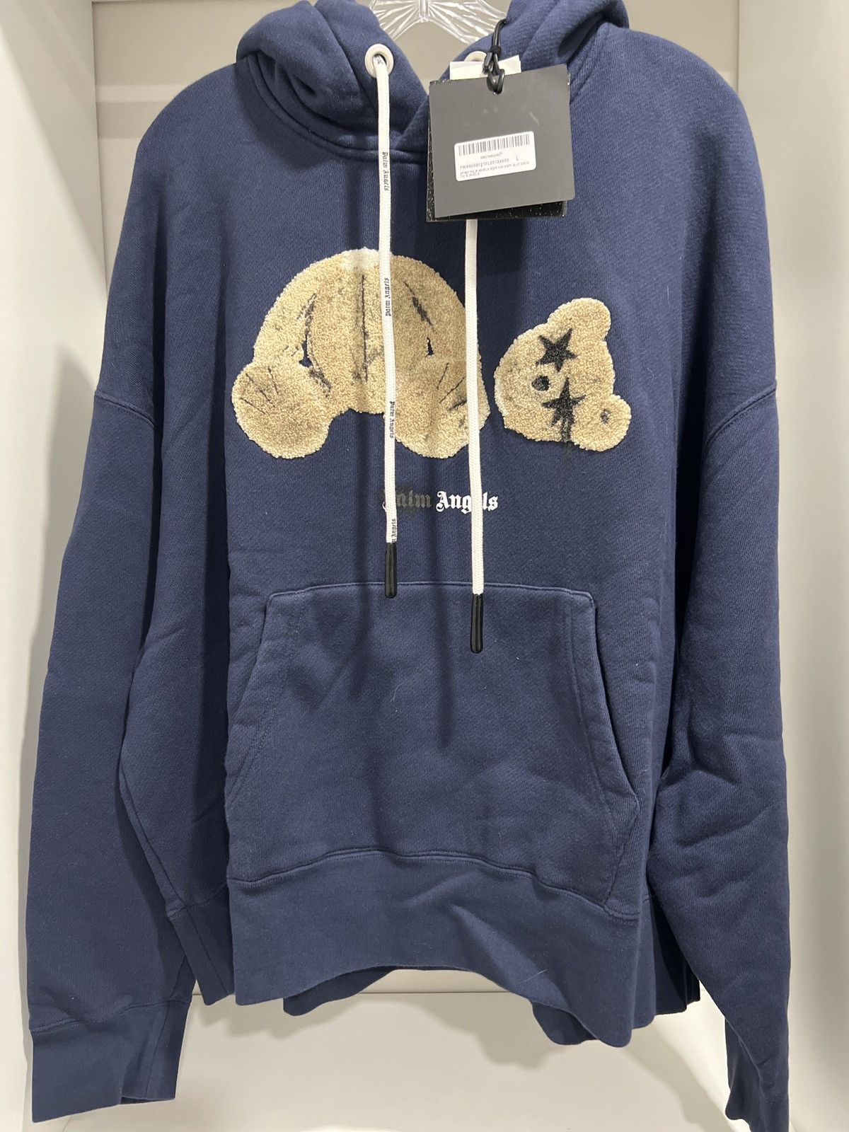 Palm Angels Palm Angels Spray Bear Hoodie | Grailed