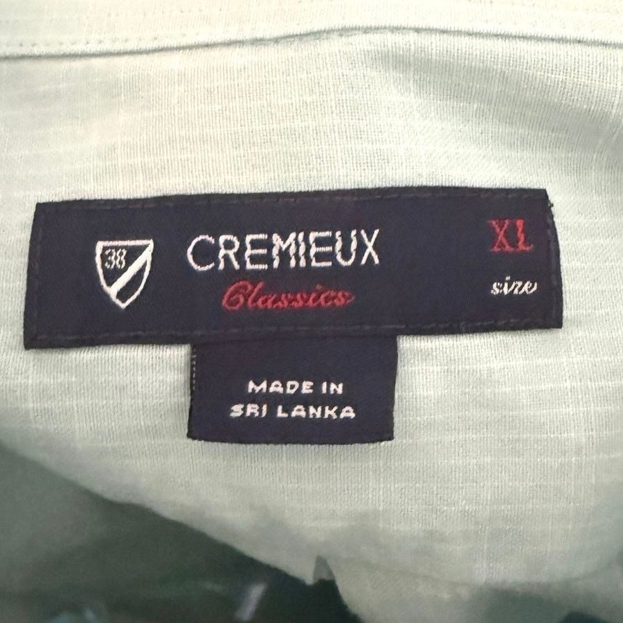 Cremieux Cremieux Classic XL mens dress shirt long sleeved cotton Size US XL / EU 56 / 4 - 3 Thumbnail
