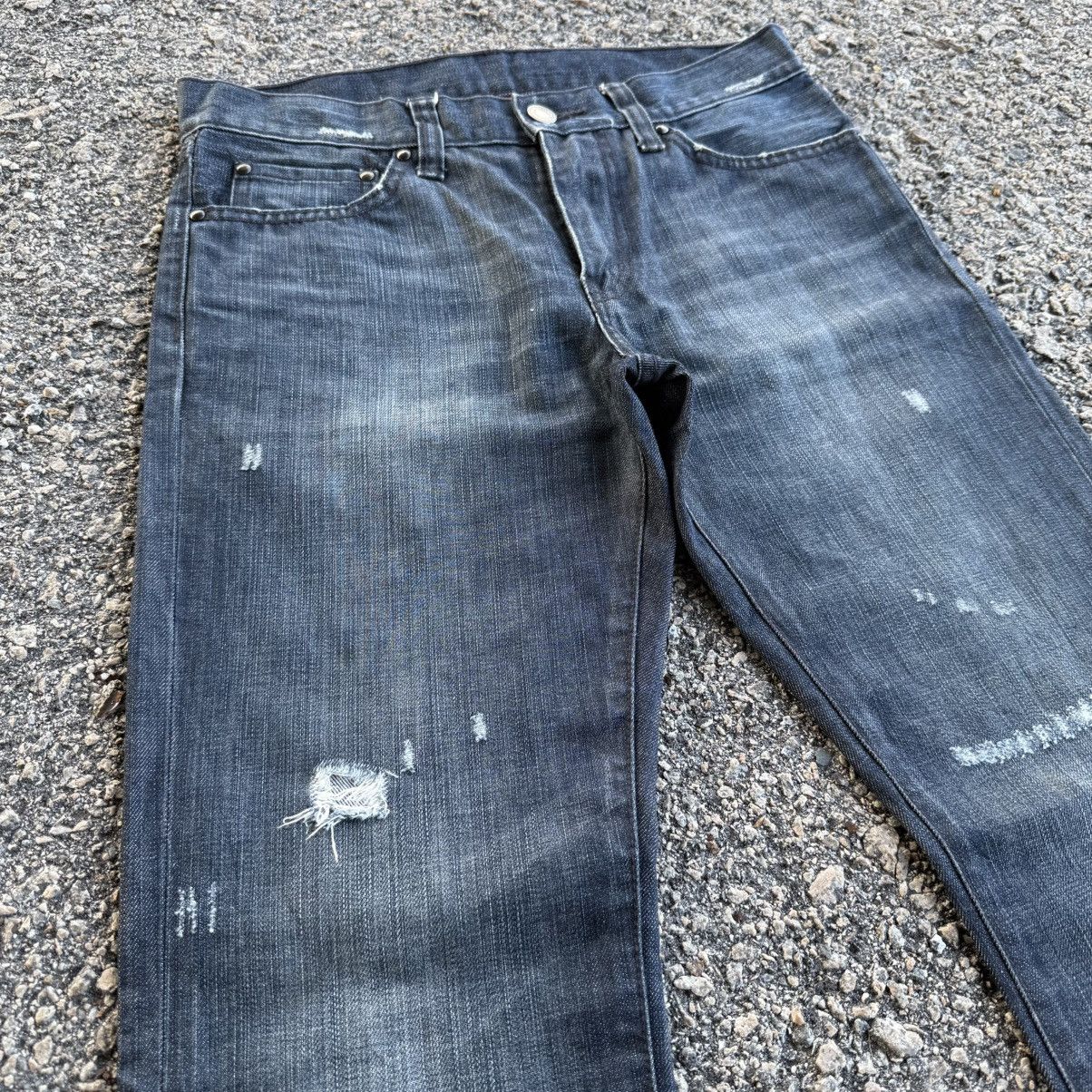 Japanese Brand VINTAGE JAPAN DENIM DARK BLUE JEAN DENIM PANTS Size US 32 / EU 48 - 4 Thumbnail