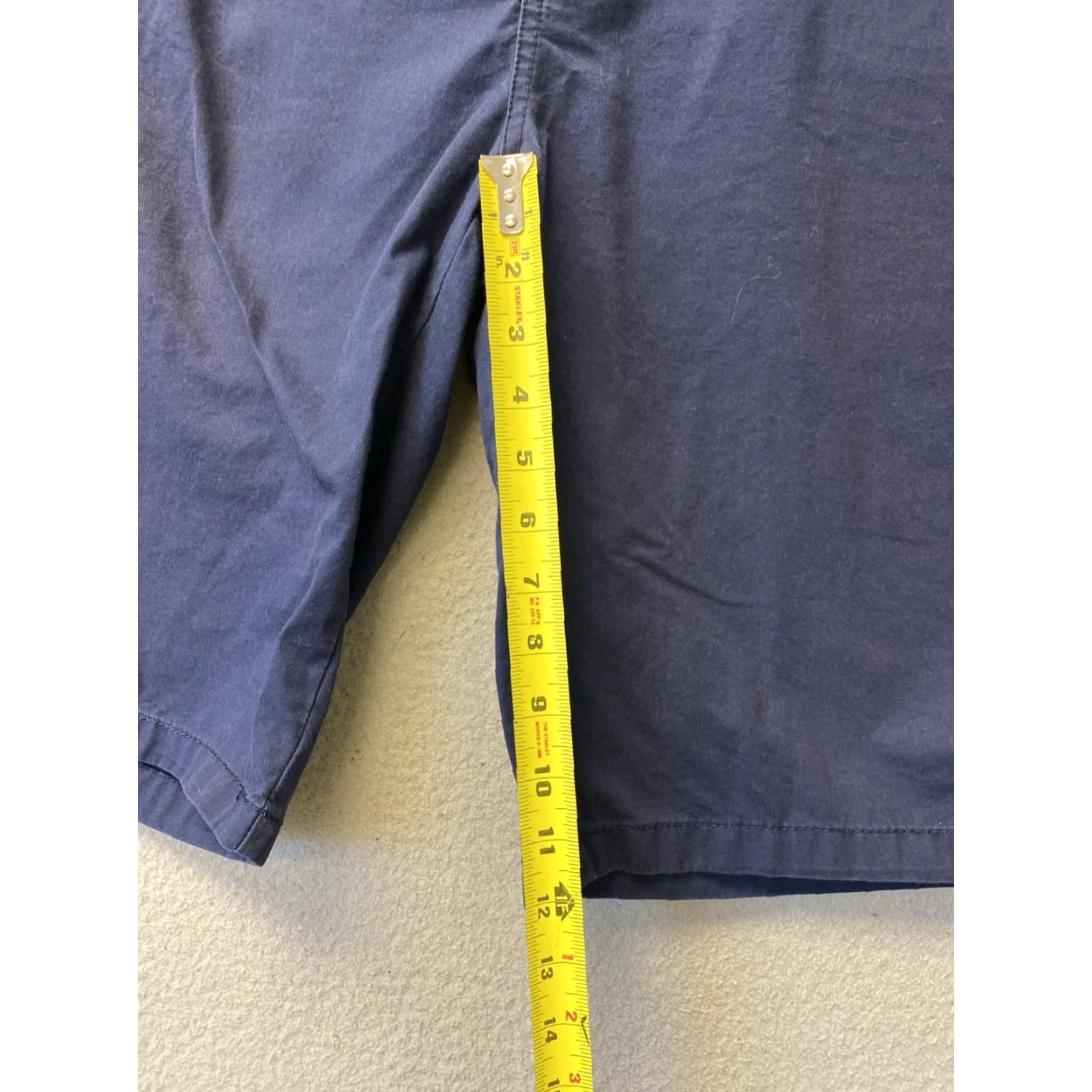 Vintage Linea Uomo Men's Cargo Shorts Blue Size 46 Cotton Casual Travel Pockets 12in Inseam Men Size US 30 / EU 46 - 6 Thumbnail