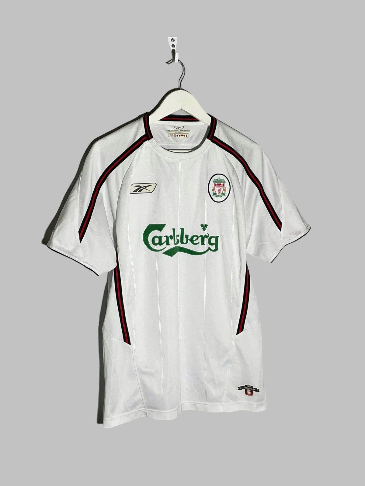 Reebok × Vintage Liverpool FC Reebok 2003/04 Away Football Shirt Jersey Size US M / EU 48-50 / 2 - 2 Thumbnail