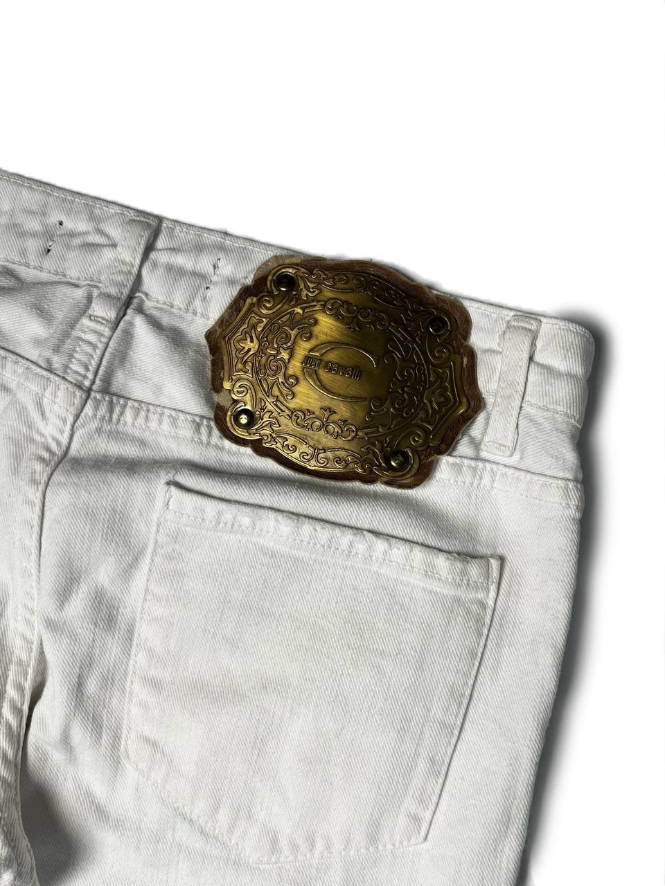 Just Cavalli Roberto Cavalli Vintage Long Flared Low Waisted Jeans Size US 28 / EU 44 - 7 Thumbnail