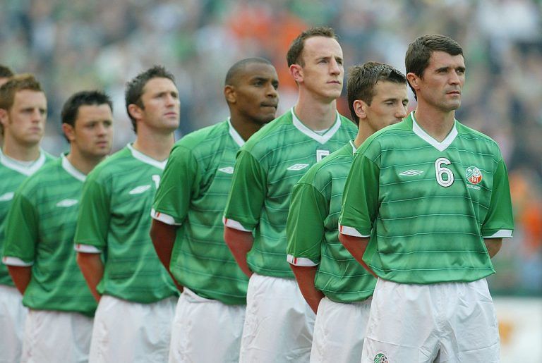 Ireland 2003 Home Kit With Sponsor