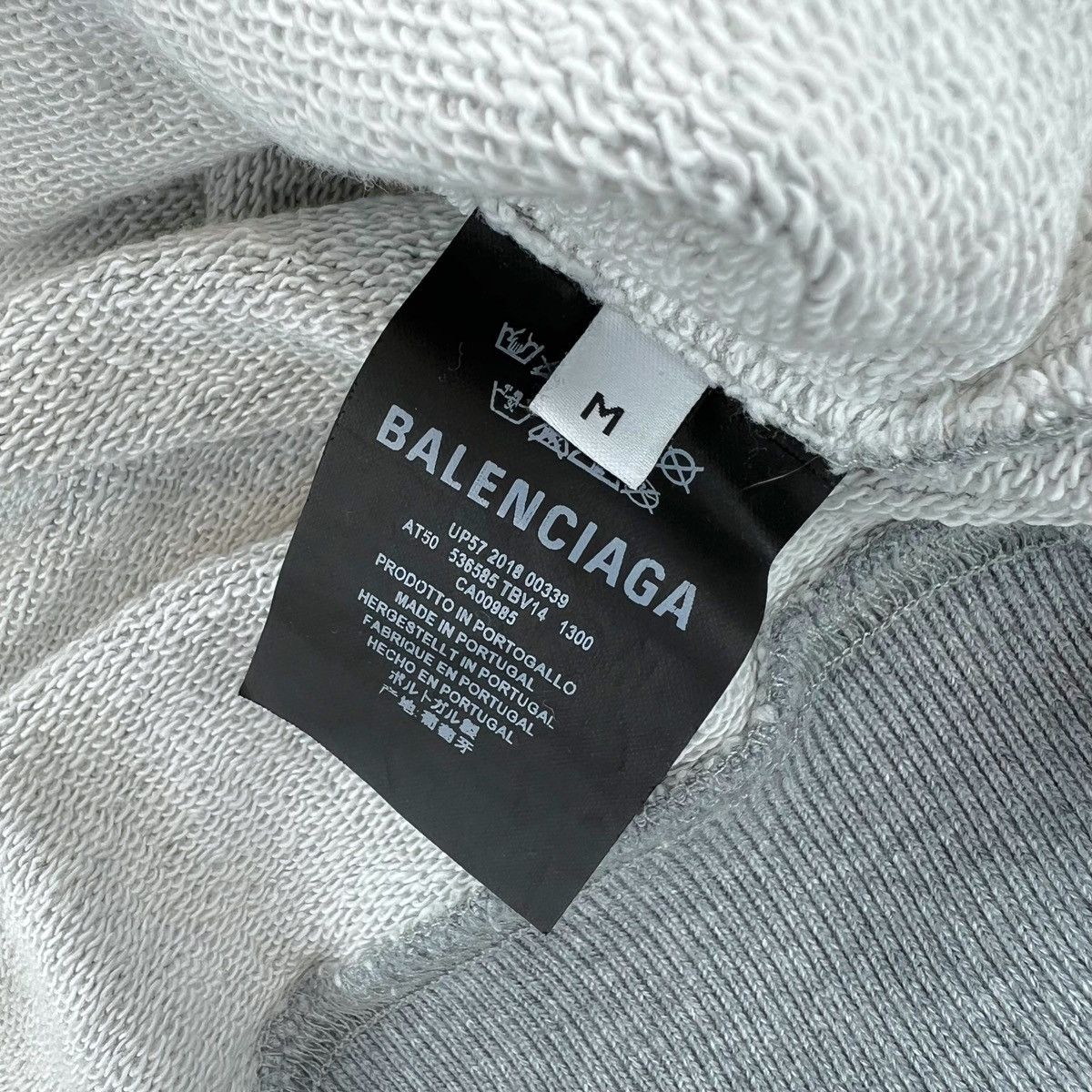 Balenciaga Balenciaga Campaign Logo Grey Sweatshirt Size US M / EU 48-50 / 2 - 5 Thumbnail