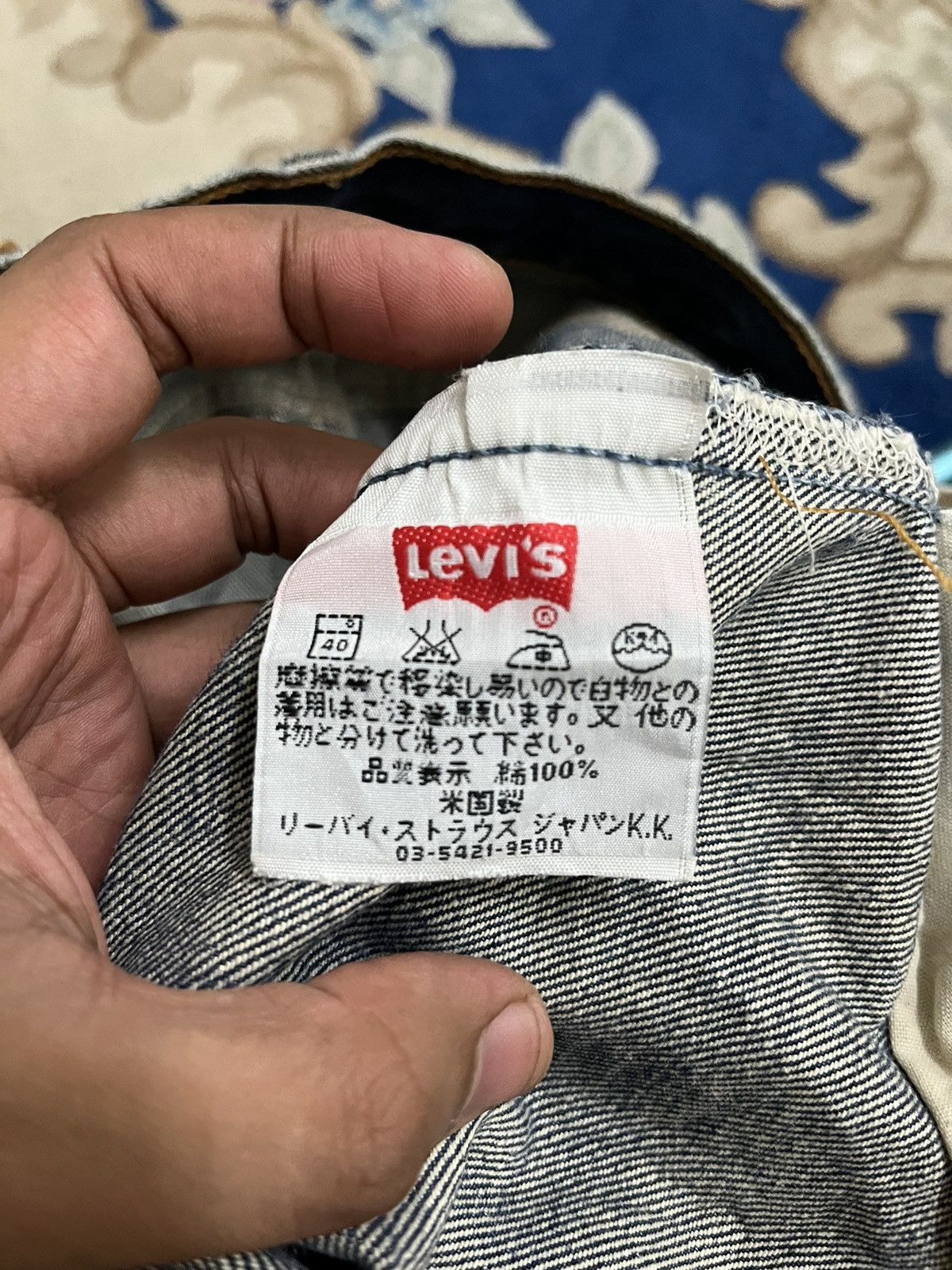 Levi's Vintage Levi’s 501 Dirty Blue Button 553 Jeans Size US 29 - 12 Thumbnail