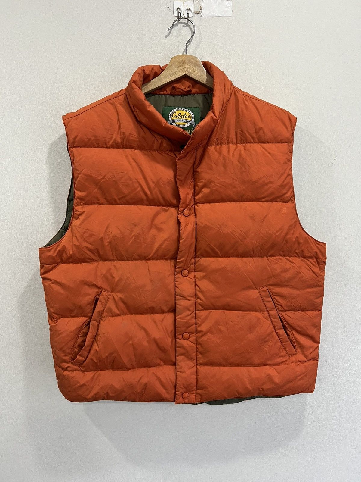 Cabelas Vintage Cabela Puffer Vest jacket hunting Size US L / EU 52-54 / 3 - 1 Thumbnail