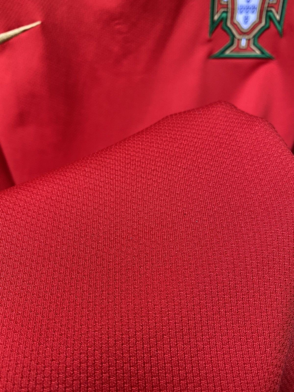 Nike Portugal 2008 2009 Home Football Soccer Jersey Italy France Size US XL / EU 56 / 4 - 6 Thumbnail