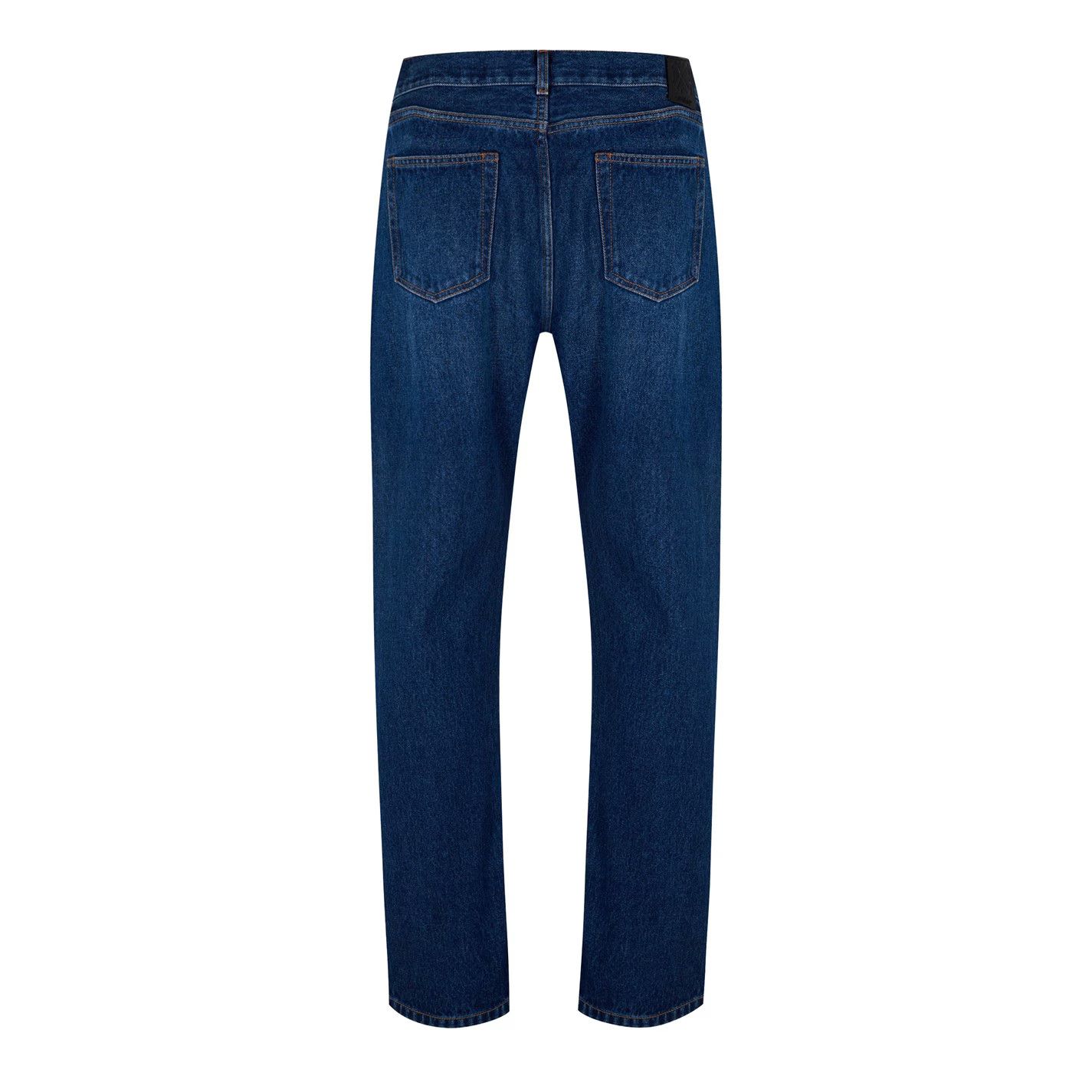 Off-White o1g2r1mq0326 Mid Rise Straight Leg Jeans in Blue Size US 32 / EU 48 - 2 Thumbnail