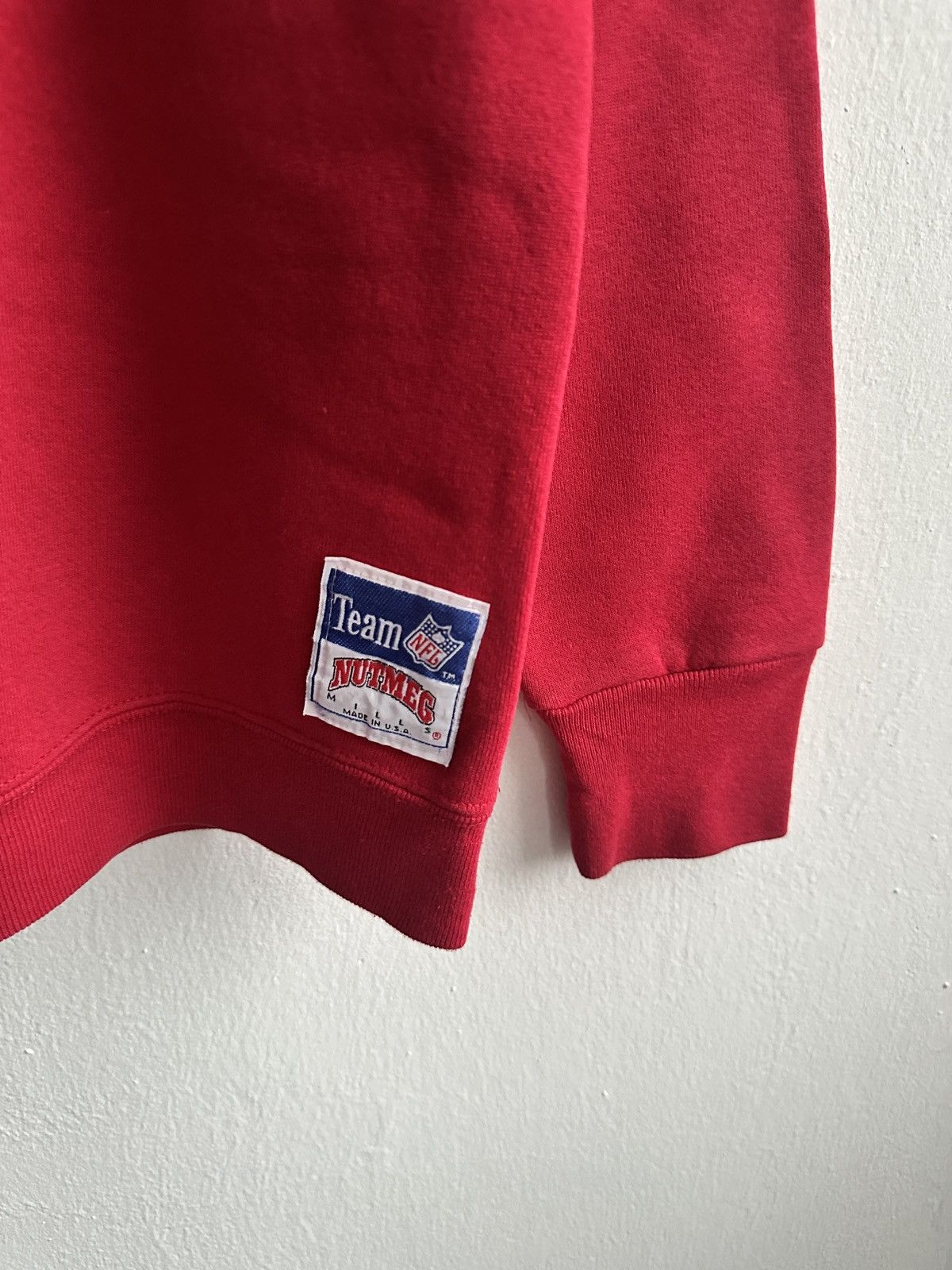 Vintage vintage 90s washington redskins big image promo sweatshirts Size US L / EU 52-54 / 3 - 4 Thumbnail