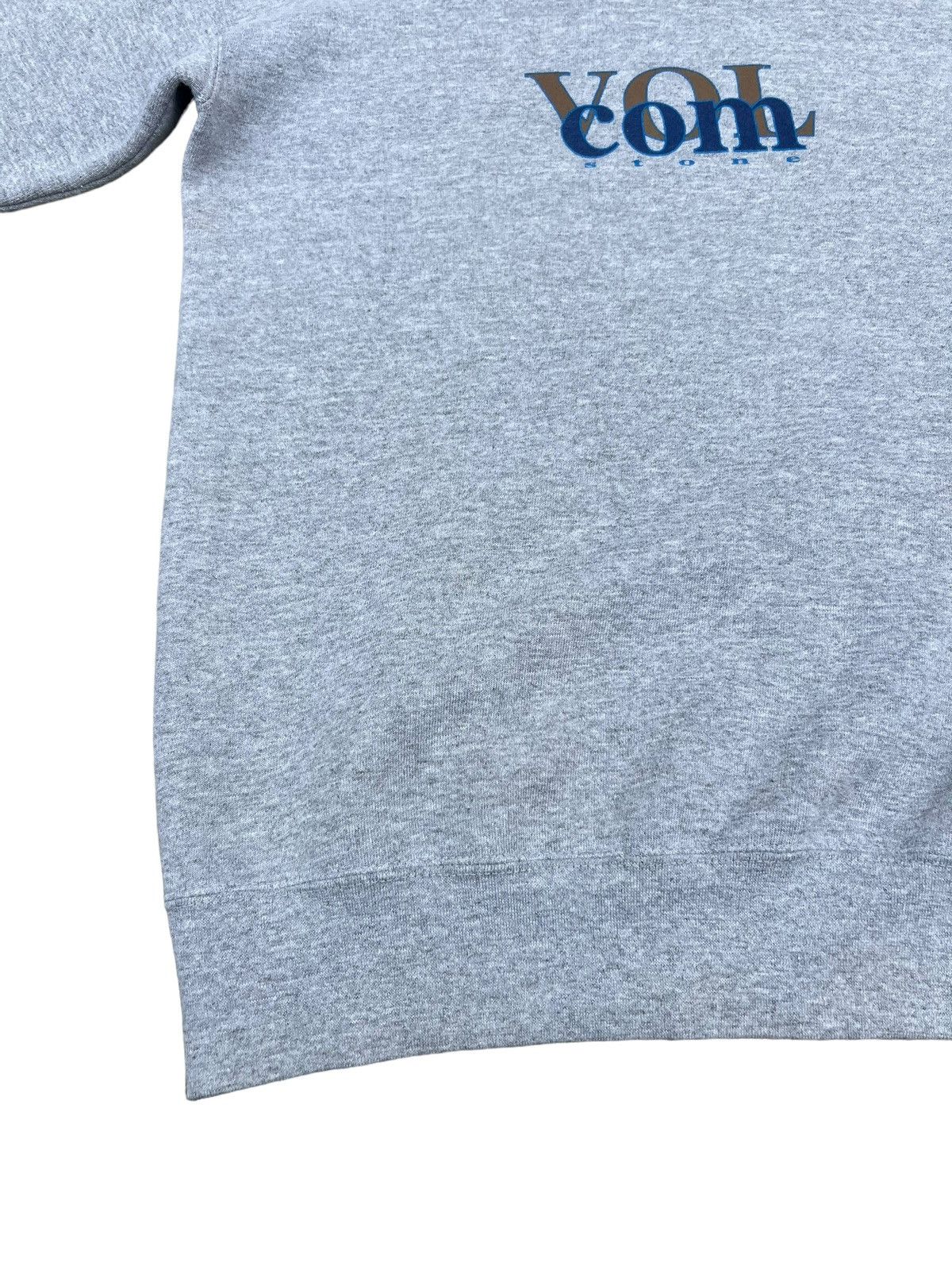 Vintage Vintage 90s Volcom Stone Spell Out Sweatshirt Size US M / EU 48-50 / 2 - 7 Thumbnail