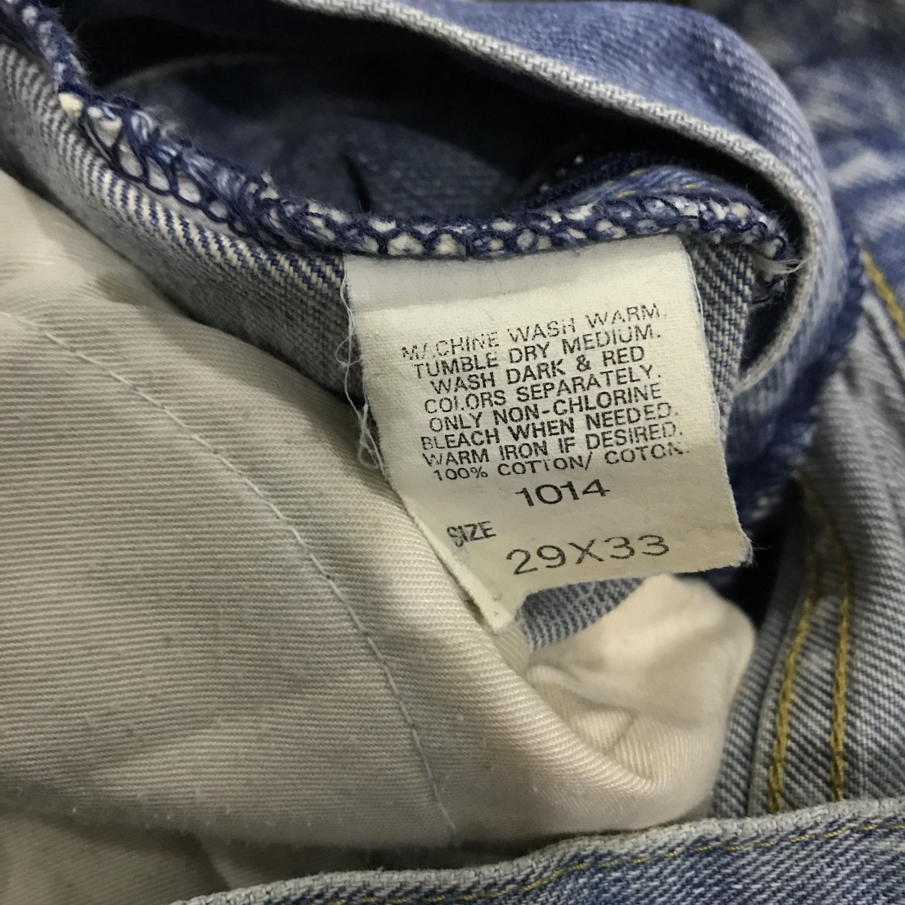 Lee Vintage 90s Lee Light Wash Jeans High Rise Straight Leg Size US 29 - 13 Thumbnail