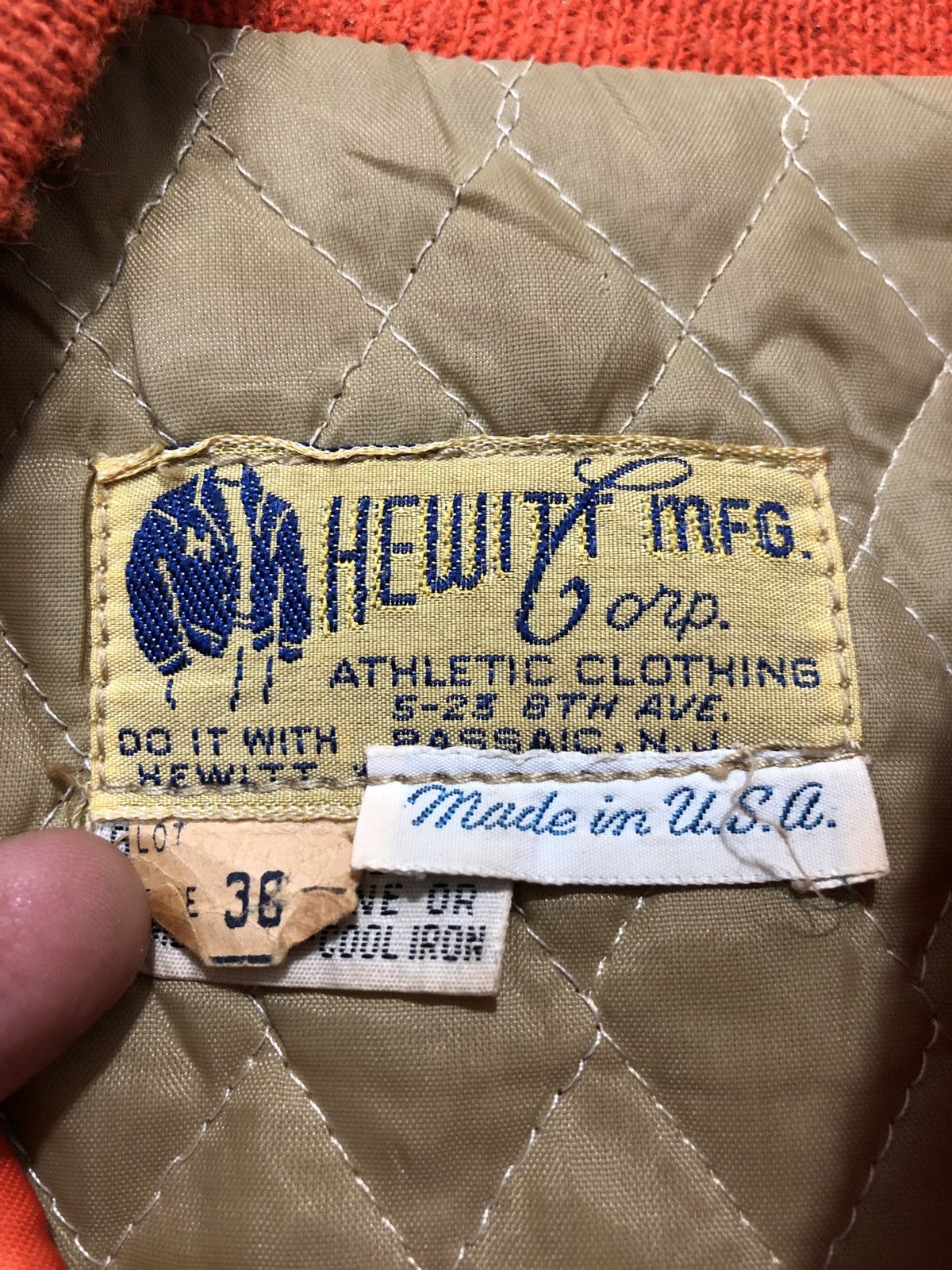 Vintage Vintage Hewitt Mfg Uniform Circus Beams Varsity Jacket Size US M / EU 48-50 / 2 - 7 Thumbnail