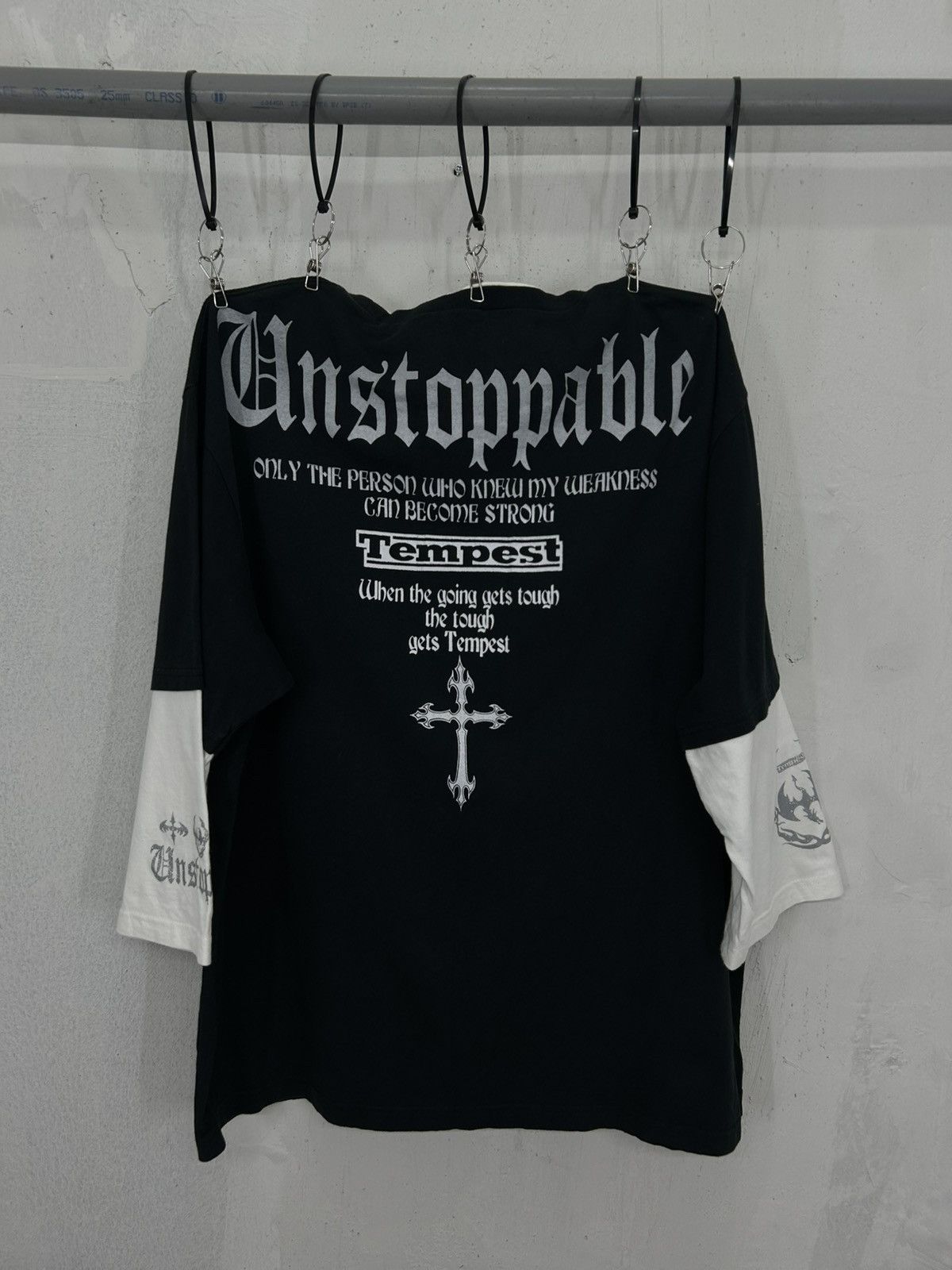 Le Grande Bleu (L.G.B.) Tempest Unstoppable Affliction West Chopper Relaxed Fit Size US XL / EU 56 / 4 - 2 Thumbnail