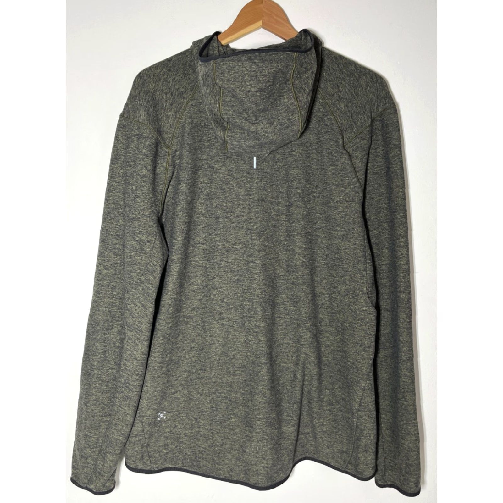 Lululemon Lululemon Men's Surge Warm Full Zip Hoodie HM4669S Heathered Green L Hoodie Size US L / EU 52-54 / 3 - 2 Thumbnail