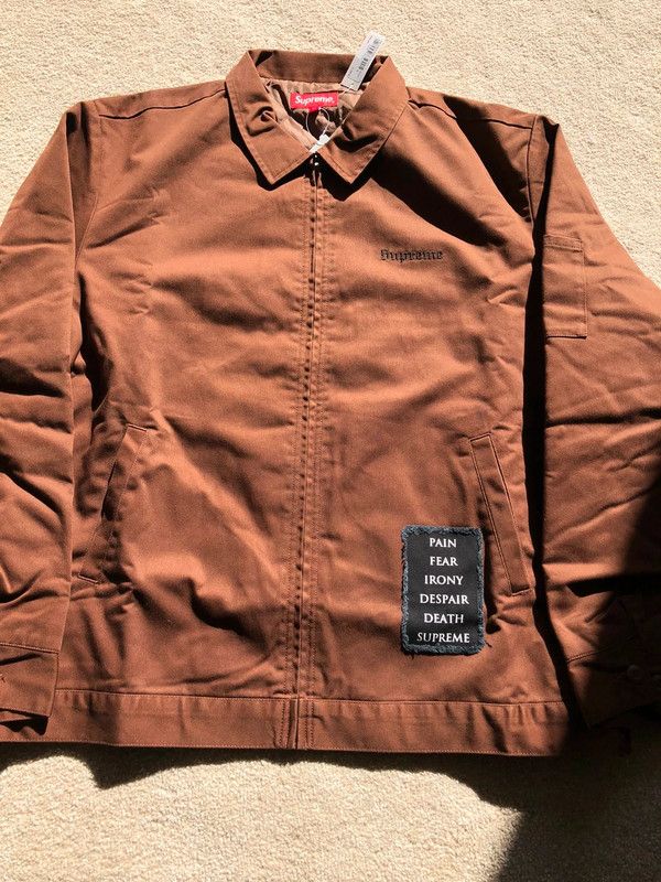 Supreme Supreme the crow brown work jacket XL Size US XL / EU 56 / 4 - 2 Thumbnail