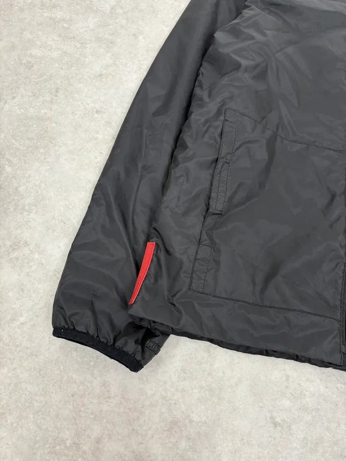 Prada 2000s Prada Black Nylon Bomber Jacket Size US M / EU 48-50 / 2 - 8 Thumbnail