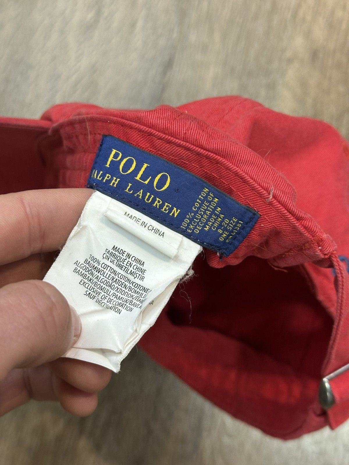 Polo Ralph Lauren Polo Ralph Lauren Cap Central Logo Size ONE SIZE - 6 Thumbnail
