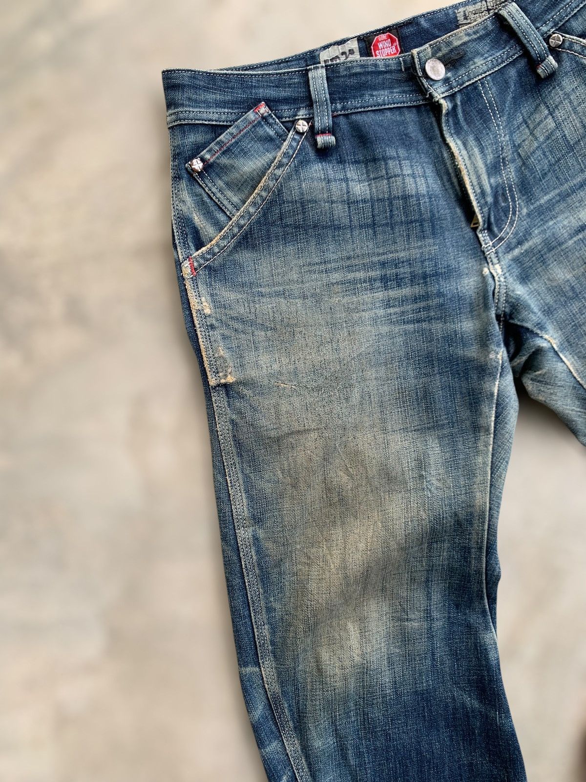 Designer × Edwin Go Wind Stopper Denim Rare Design By Edwin Size US 32 / EU 48 - 6 Thumbnail