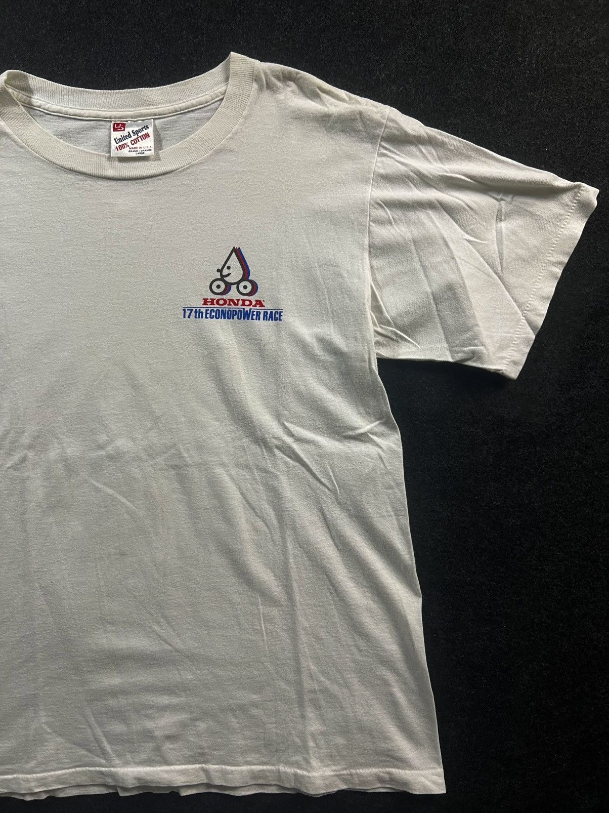 Vintage Vintage Honda Racing Logo Tee Size US L / EU 52-54 / 3 - 1 Thumbnail