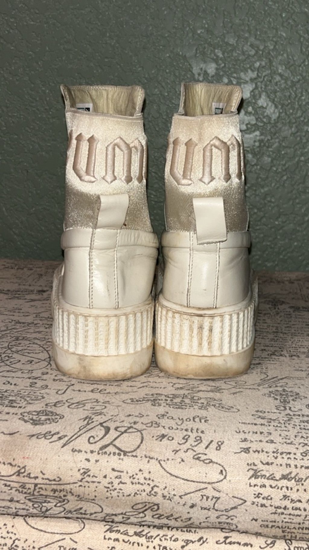 Puma Women's PUMA FENTY Creeper Ankle Boots White Size 7 Size US 7 / IT 37 - 3 Thumbnail