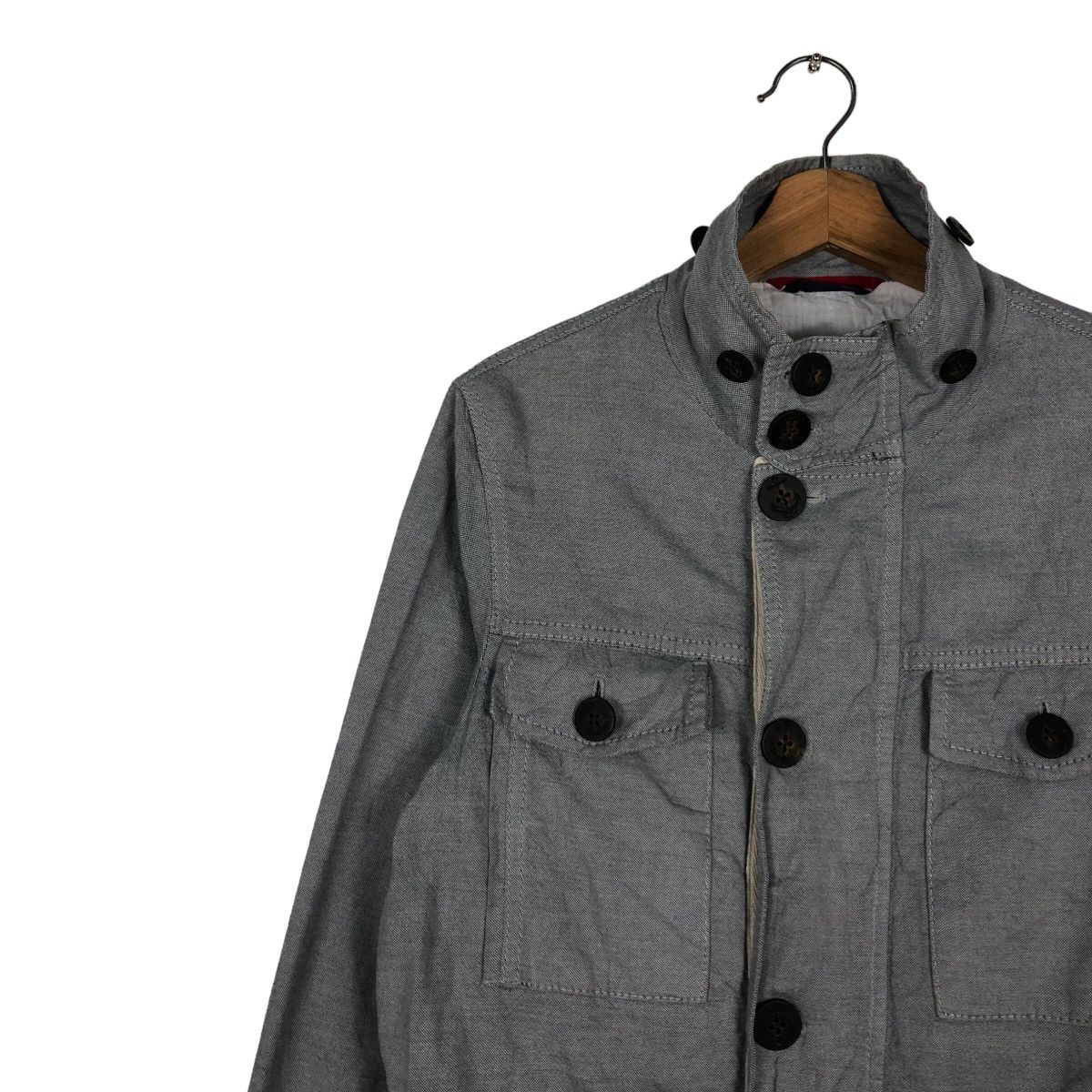 Japanese Brand 🔥Vintage Chore Biker Jacket Tommy Hilfiger Cargo Pocket Size US L / EU 52-54 / 3 - 7 Thumbnail