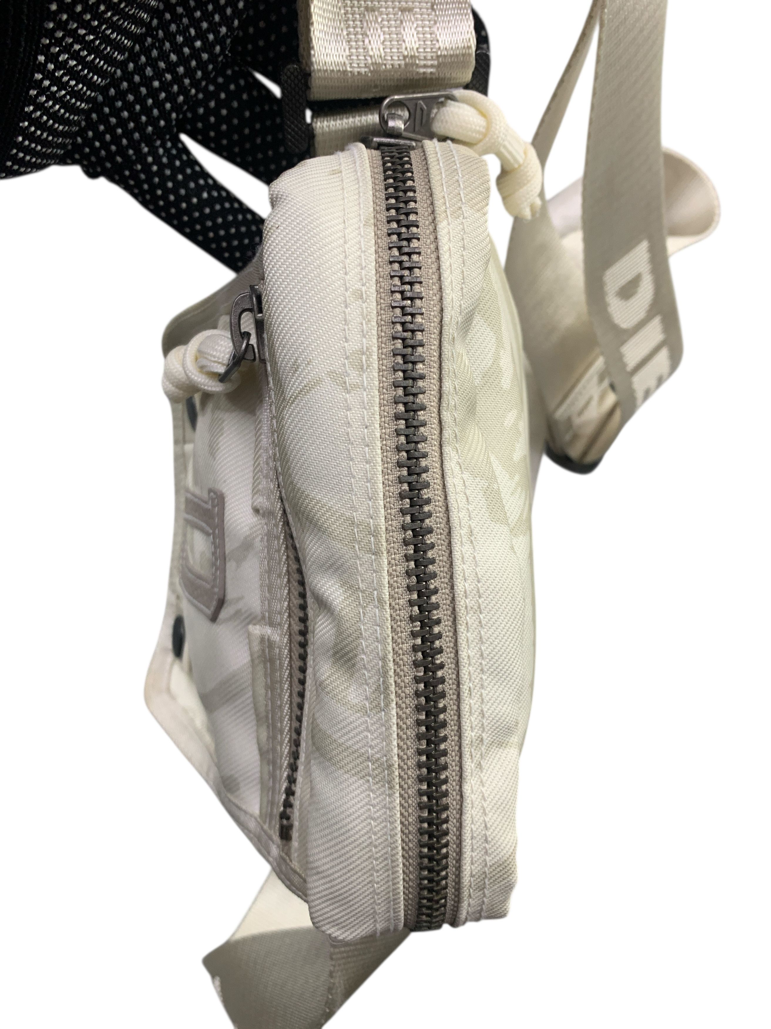 Diesel Diesel Sling Bag White Cream Bag Unisex Size ONE SIZE - 7 Thumbnail