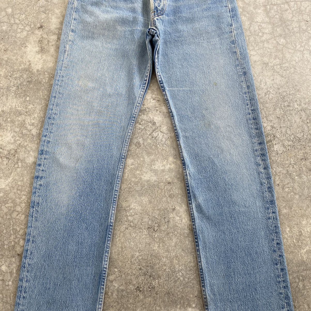 Levi's Size 28x33 Vintage 90’s Levis 501 Light Blue Jeans Size US 28 / EU 44 - 4 Thumbnail