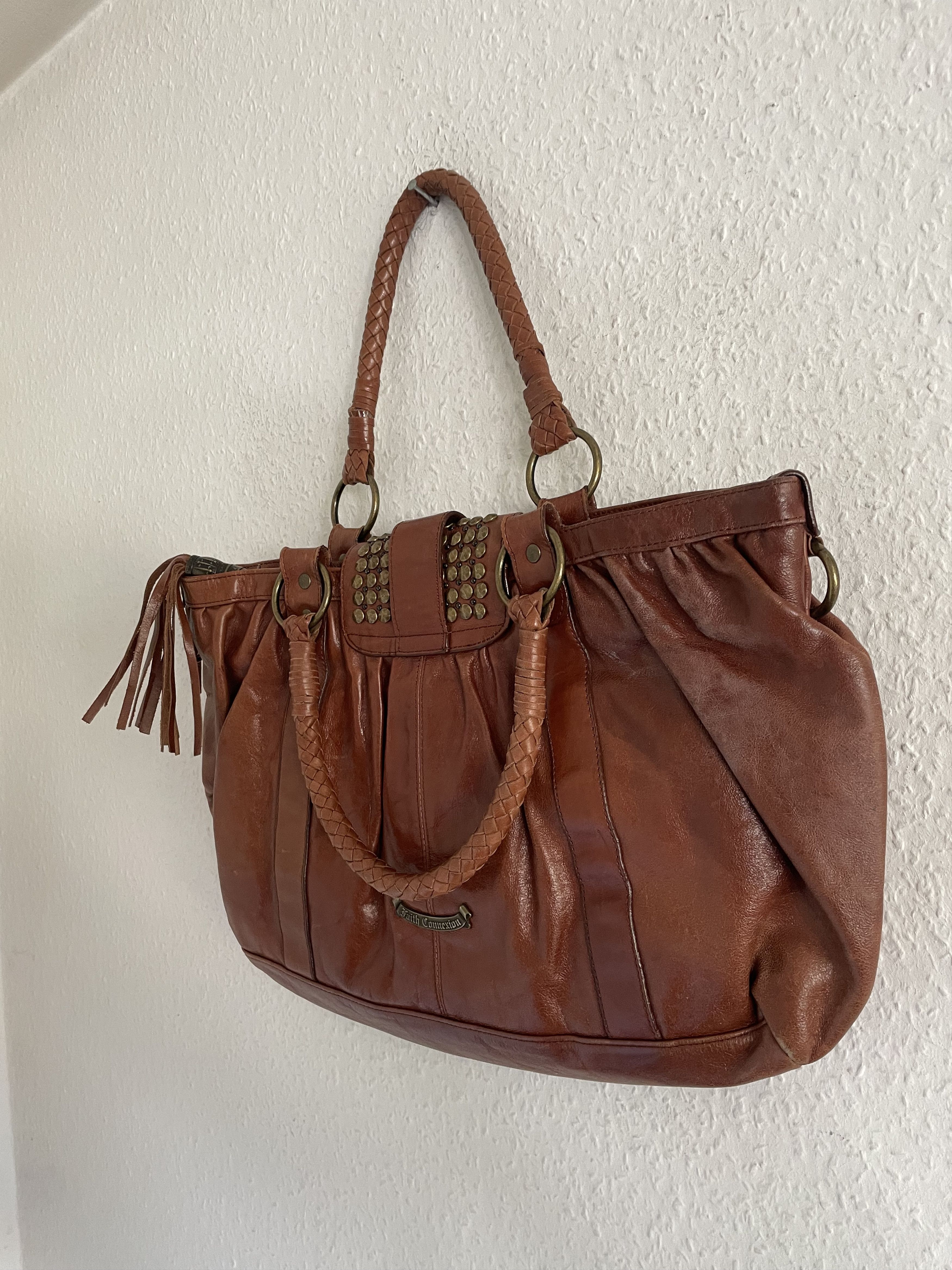 Faith Connexion Leather Handbag Size ONE SIZE - 10 Thumbnail