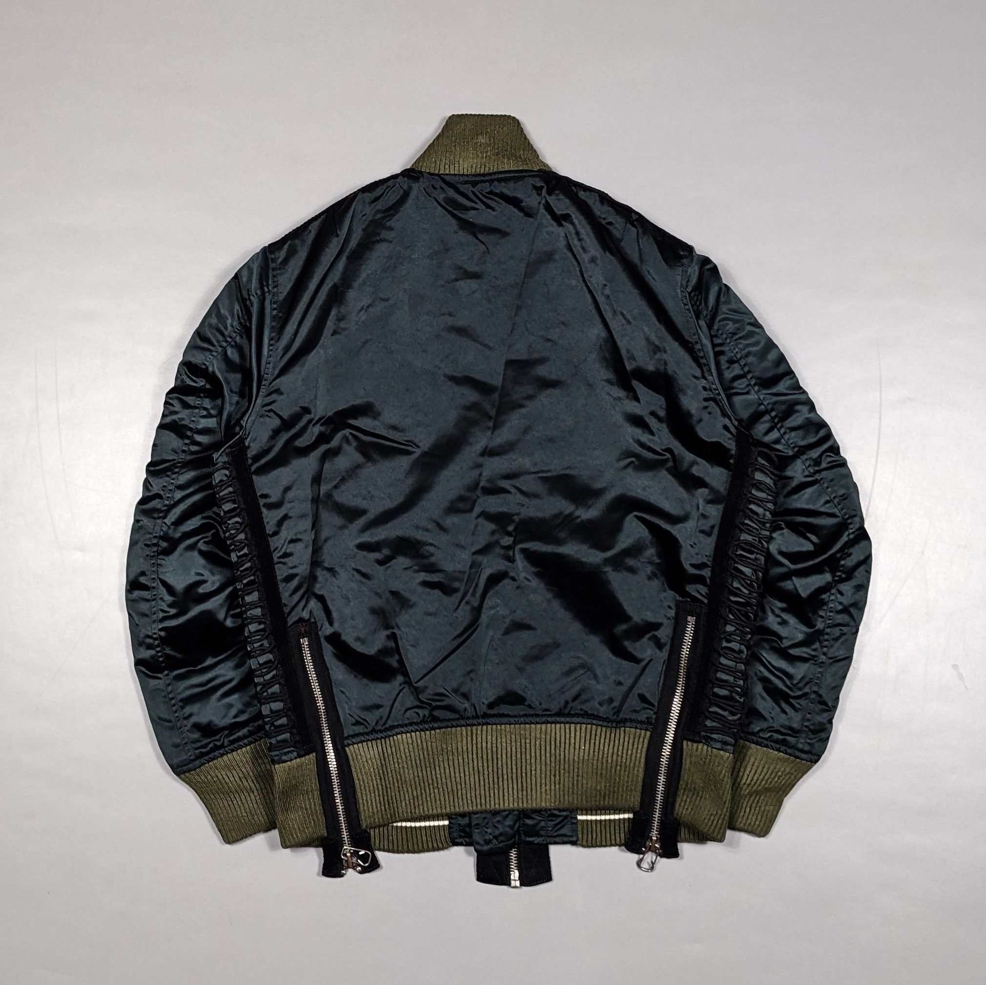 Diesel diesel ribbed sleeve bomber jacket Size US S / EU 44-46 / 1 - 4 Thumbnail