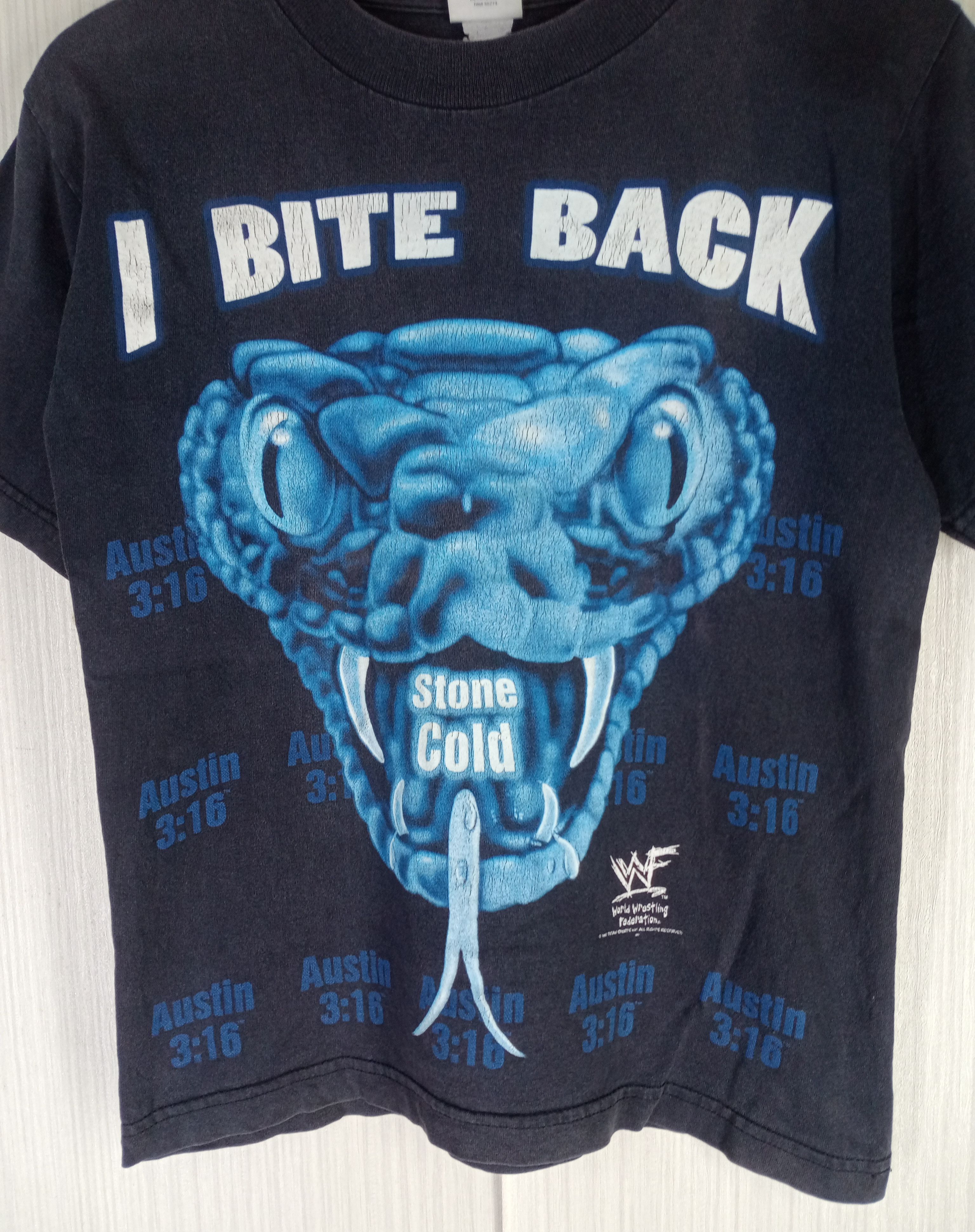WWE Vintage 90s Stone Cold Steve Austin 3:16 Tshirt Size US XS / EU 42 / 0 - 3 Thumbnail
