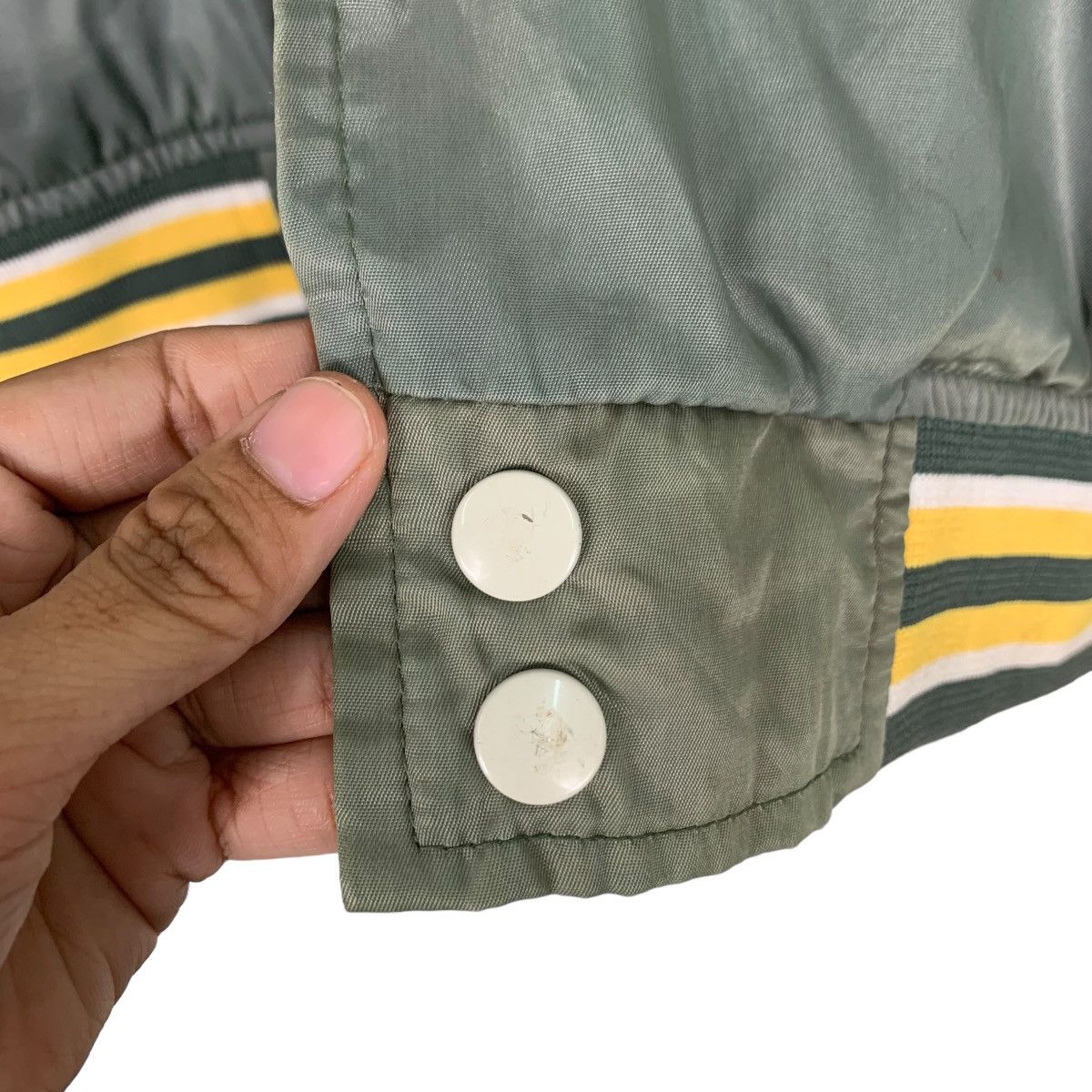Vintage OAKSLEAF Suntory Aroma Green Coach Jacket #1049-C47 Size US M / EU 48-50 / 2 - 13 Thumbnail
