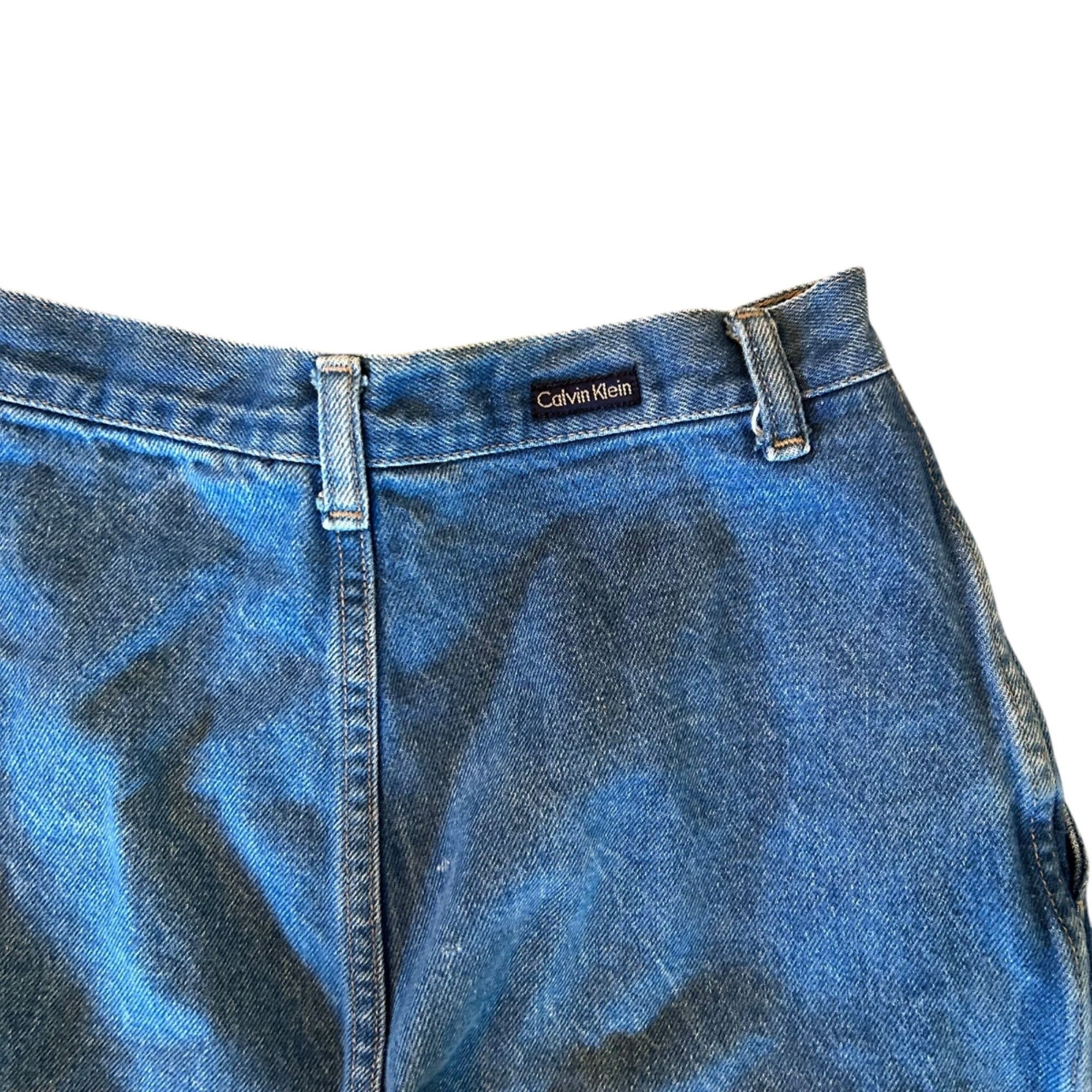Calvin Klein Vintage Calvin Klein Pleated Ultra High Rise Balloon Denim J Size 28" / US 6 / IT 42 - 10 Thumbnail