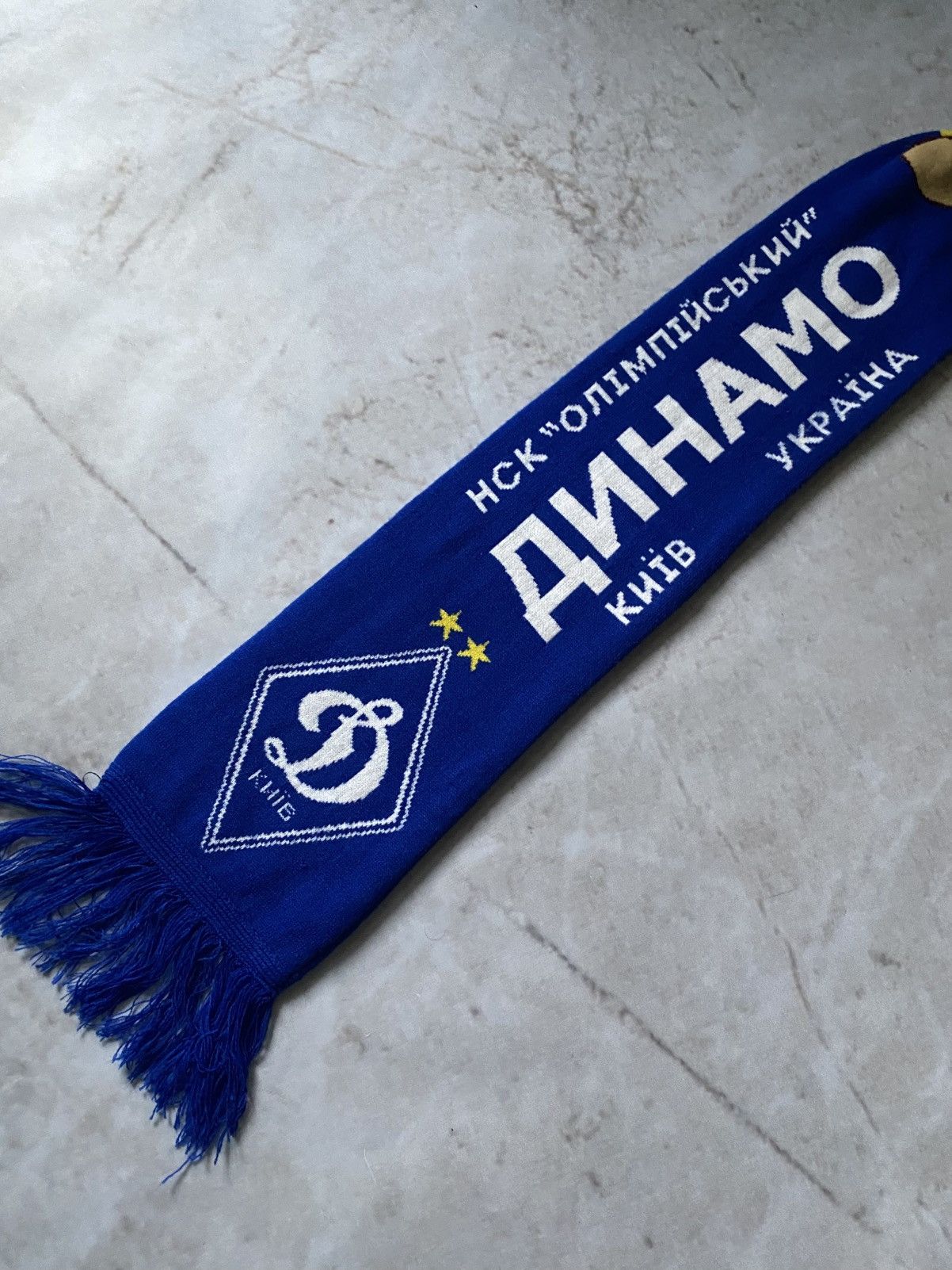 Vintage Vintage Dynamo Kyiv Астана 2018 Soccer Jersey Scarf UEFA EU Size ONE SIZE - 3 Thumbnail