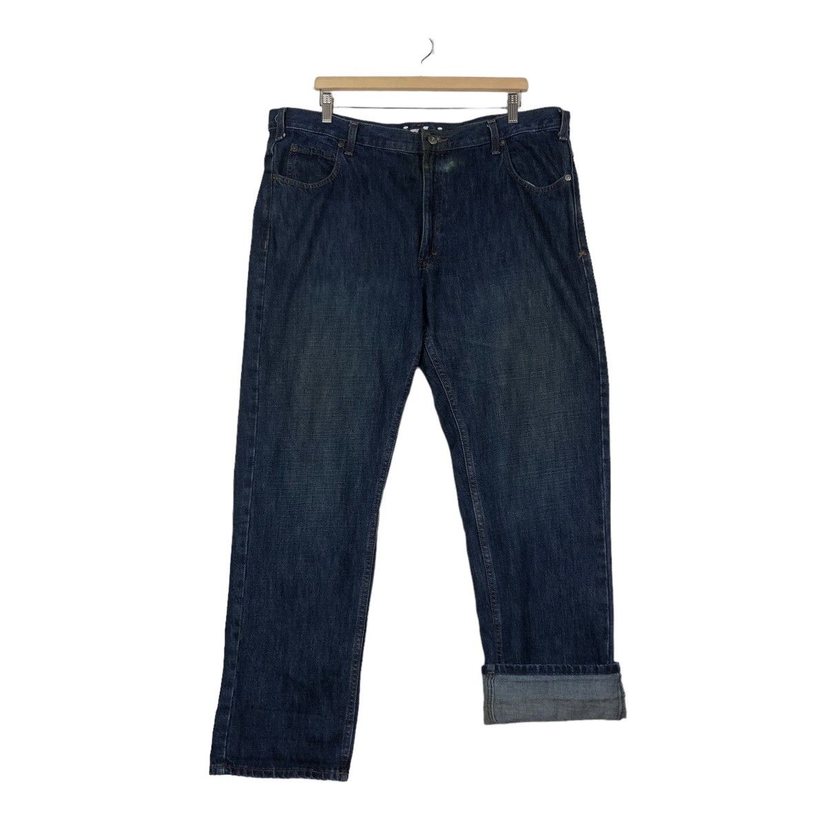 Japanese Brand 🔥Vintage Work Denim Jeans Carpenter Dickies Usa Size US 41 - 13 Thumbnail