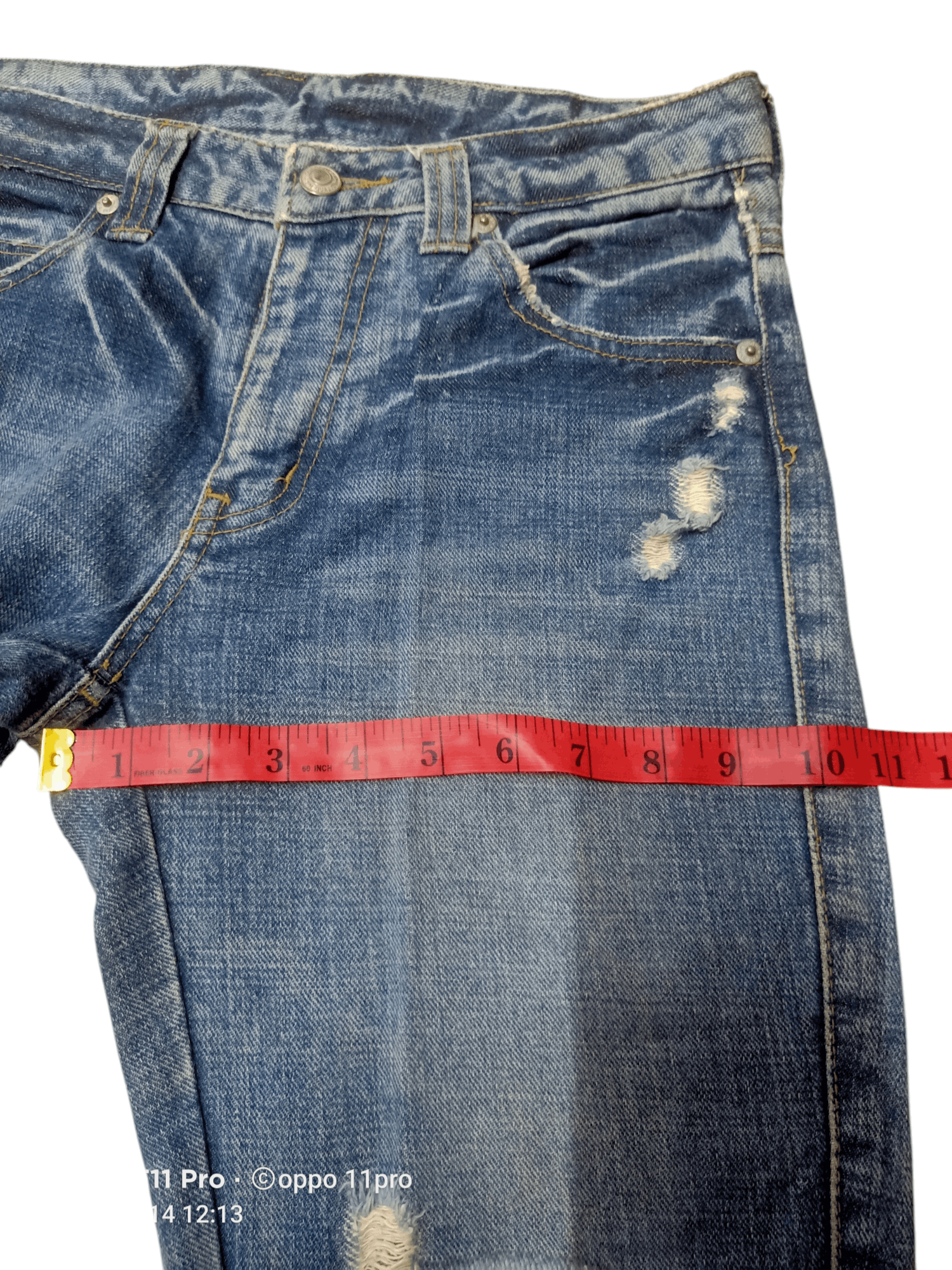 If Six Was Nine × Japanese Brand × Le Grande Bleu (L.G.B.) Unbrand Denim Flare low Rise Bootcut Size US 30 / EU 46 - 3 Thumbnail