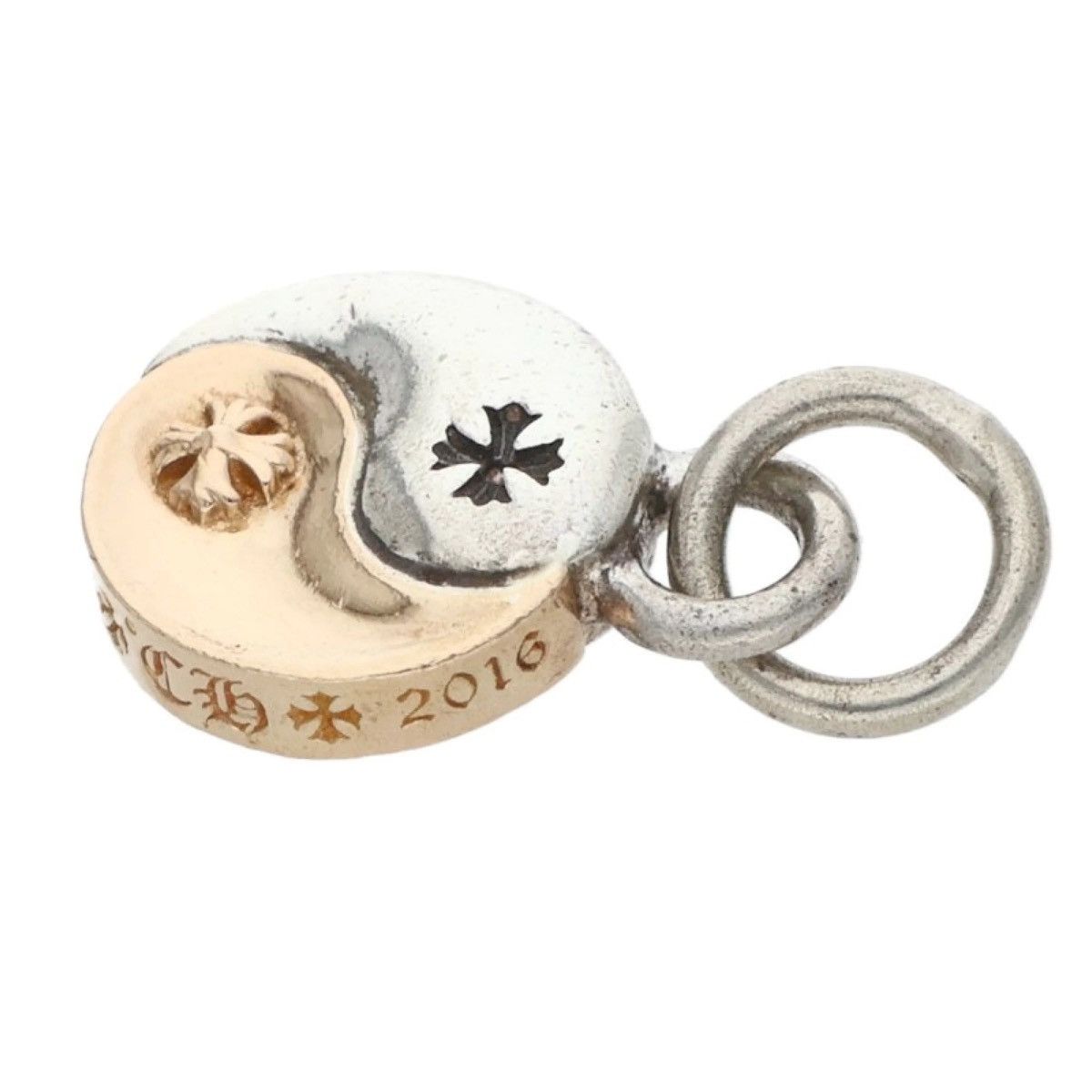 Chrome Hearts Chrome Hearts YIN YANG Silver Gold Charm Necklace Size ONE SIZE - 5 Thumbnail