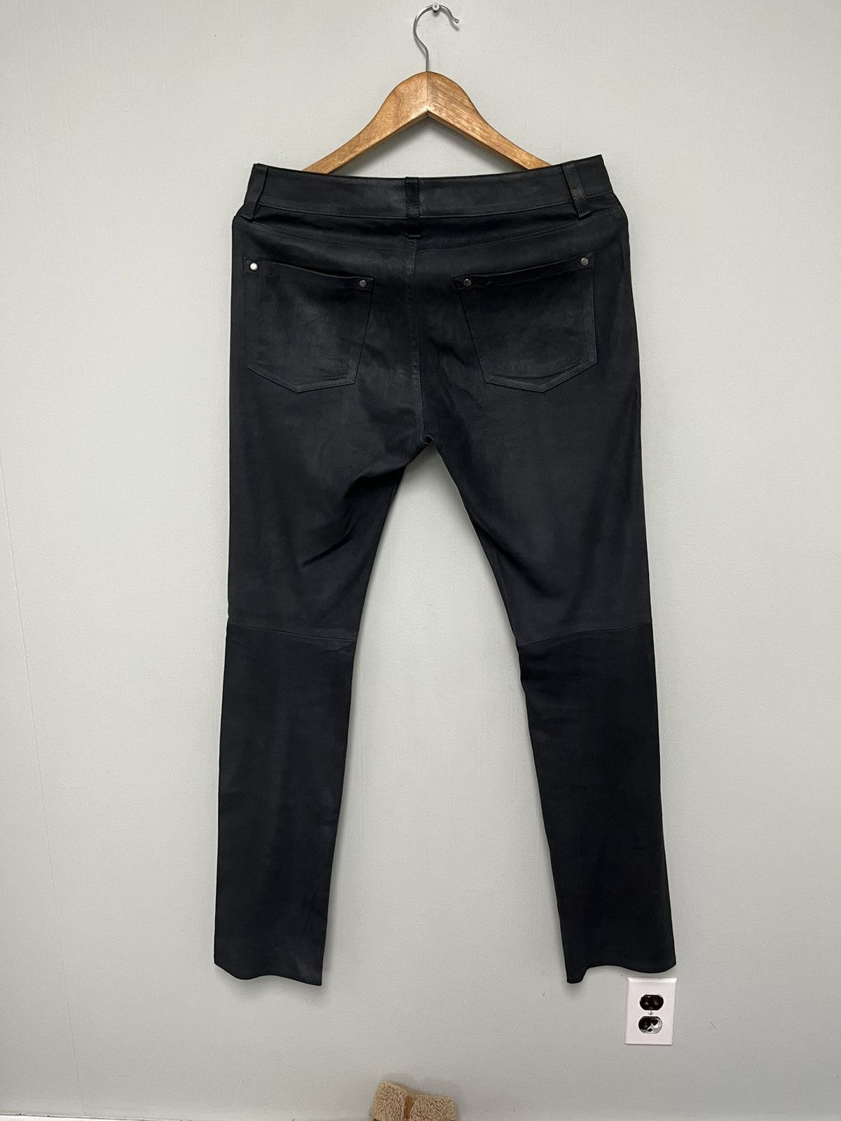 John Varvatos Leather Rockstar Jeans. 30 Size US 30 / EU 46 - 11 Thumbnail