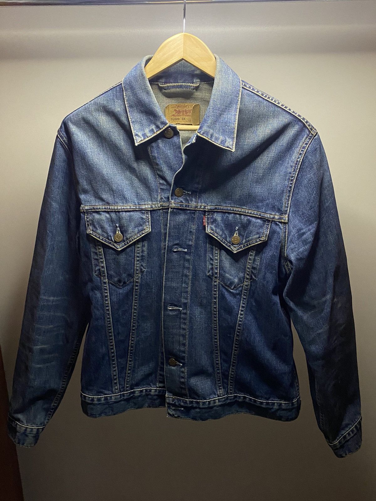 Levi's × Levi's Vintage Clothing × Vintage Vintage levis Denim Jacket 90s rare streetwear Size US L / EU 52-54 / 3 - 1 Thumbnail