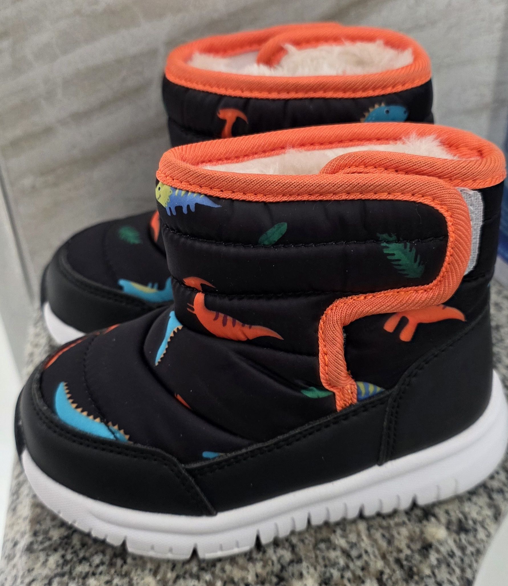 Other NIB HOBIBEAR Toddler Snow Boots Waterproof Winter Dinosaur 6 Size US 5 / EU 37 - 2 Thumbnail