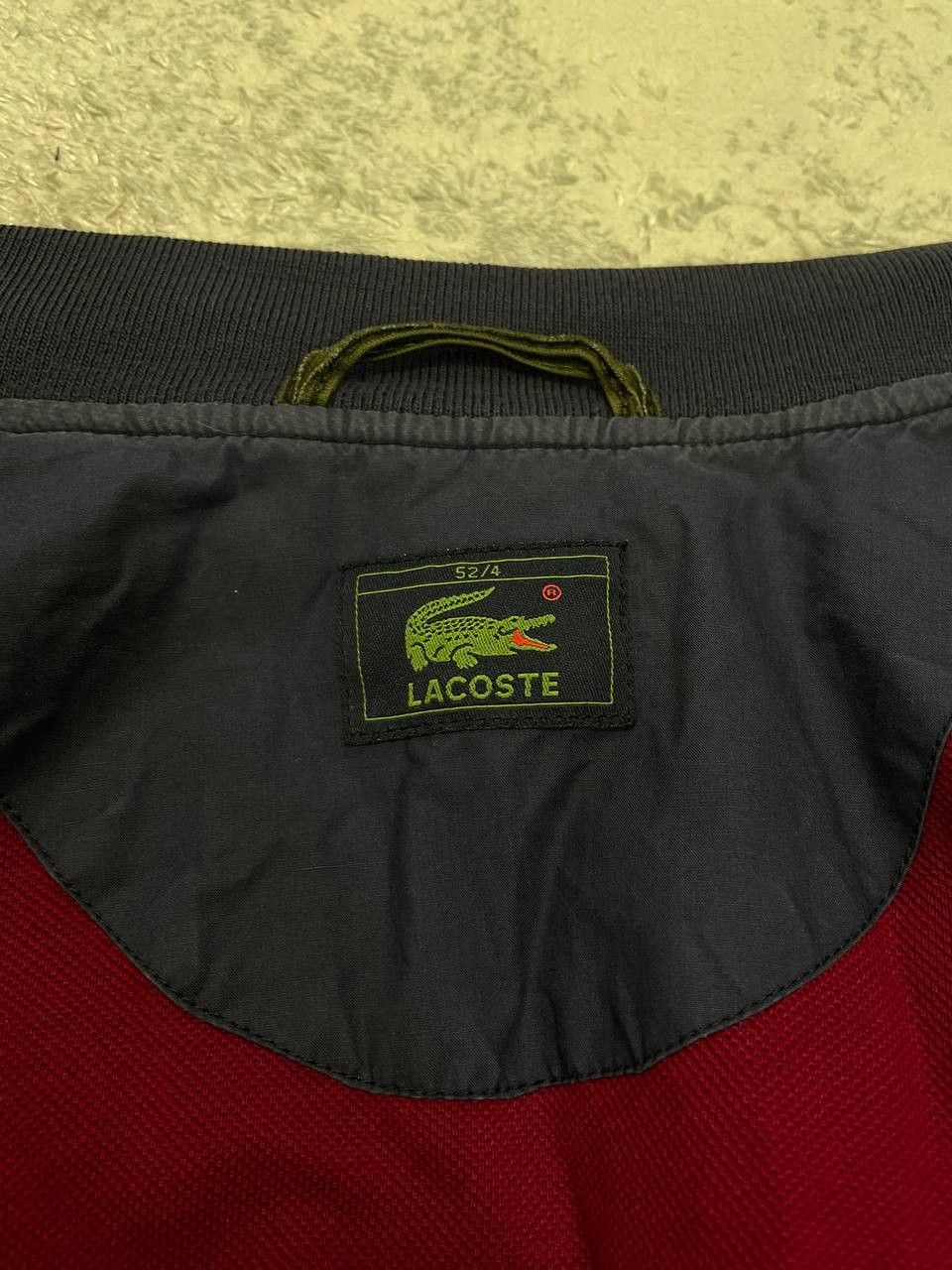 Lacoste Vintage Lacoste Navy Bomber Jacket Men’s, Sz M-L, Metal Logo Size US M / EU 48-50 / 2 - 14 Thumbnail