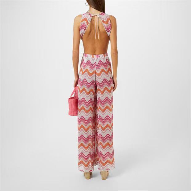 Missoni o1g2r1mq1124 Jumpsuit in Multicolor Size 28" / US 6 / IT 42 - 5 Thumbnail