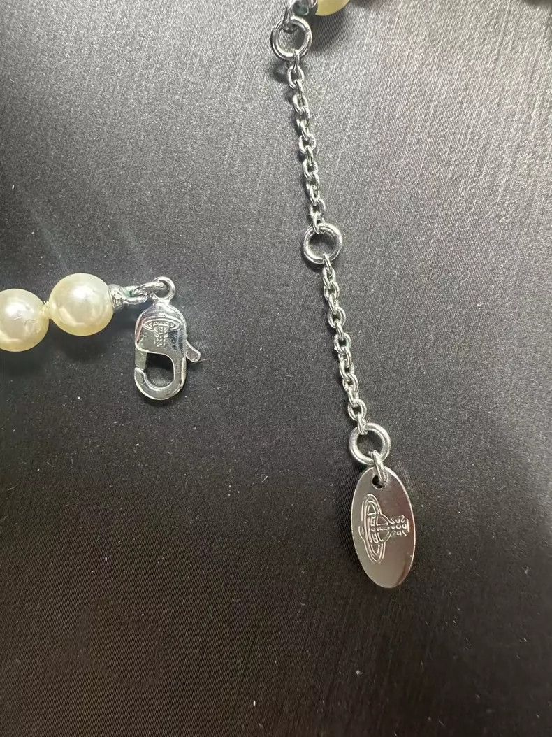 Vivienne Westwood Vivienne Westwood Saturn Pearl Necklace Size ONE SIZE - 3 Thumbnail