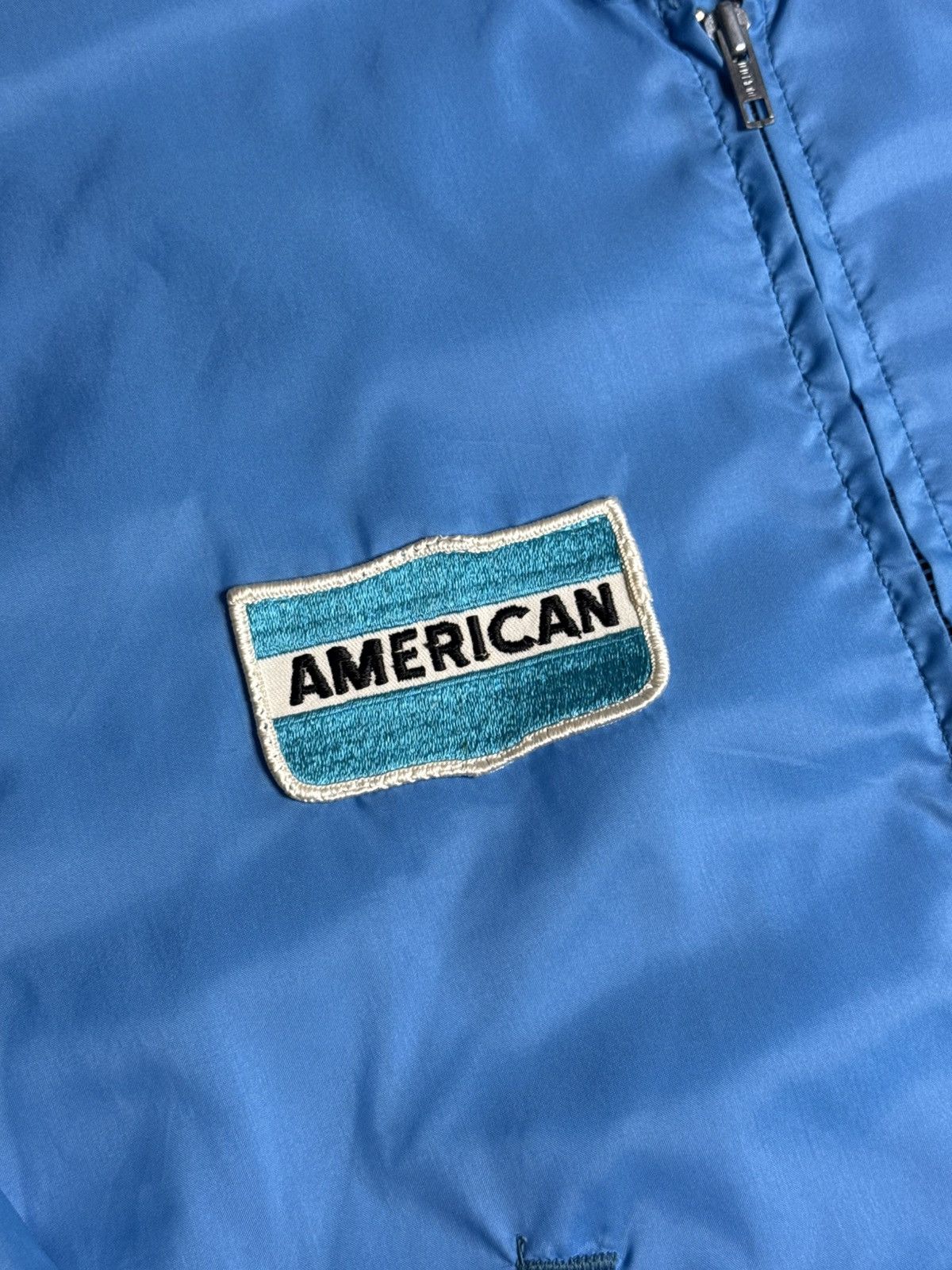 Vintage VINTAGE 1980's American Nylon Jacket “Blue” [L] PREOWNED Size US L / EU 52-54 / 3 - 3 Thumbnail