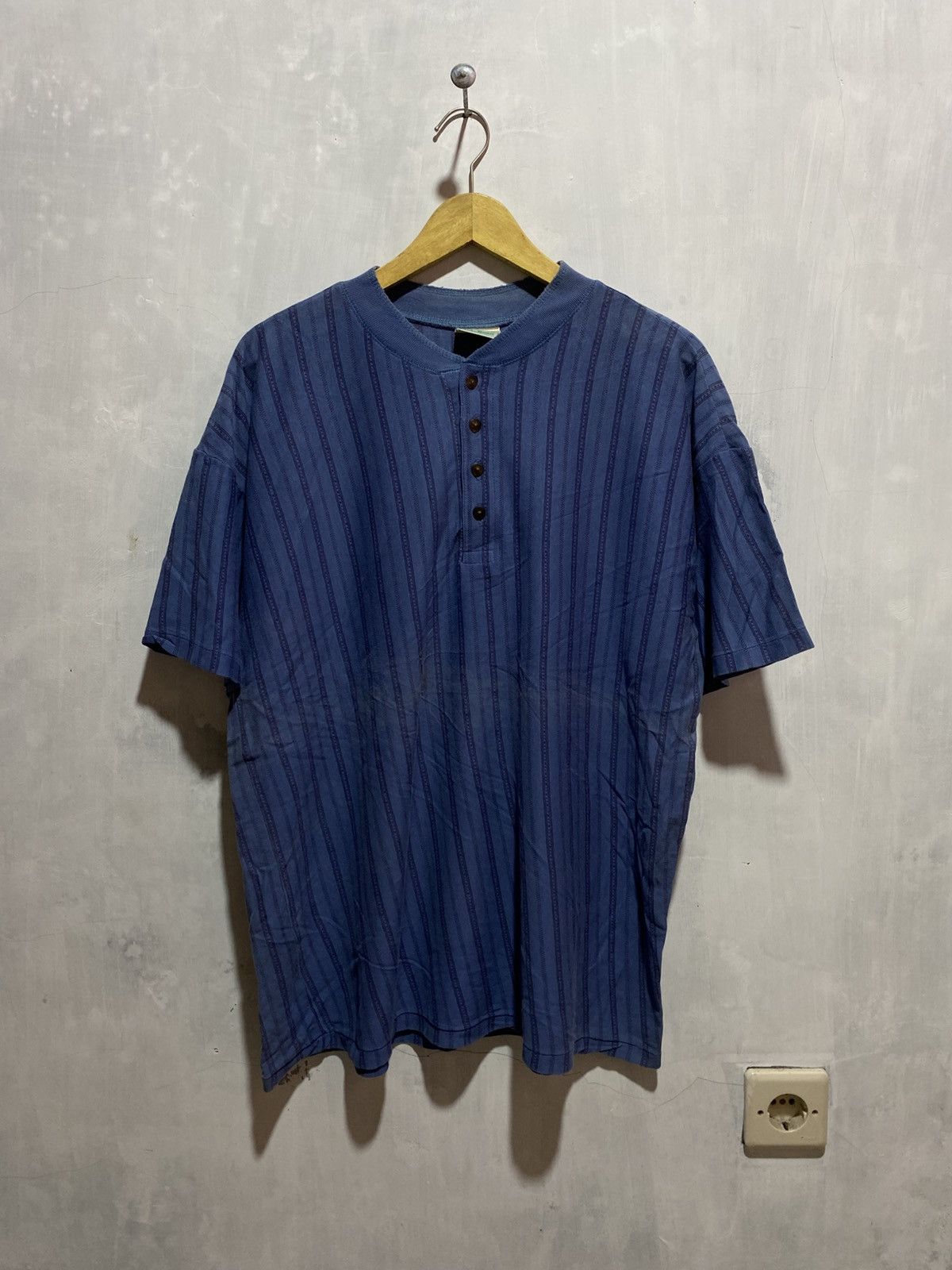 L.L. Bean Vintage LL Bean hanley stripped tshirt Size US XL / EU 56 / 4 - 1 Thumbnail