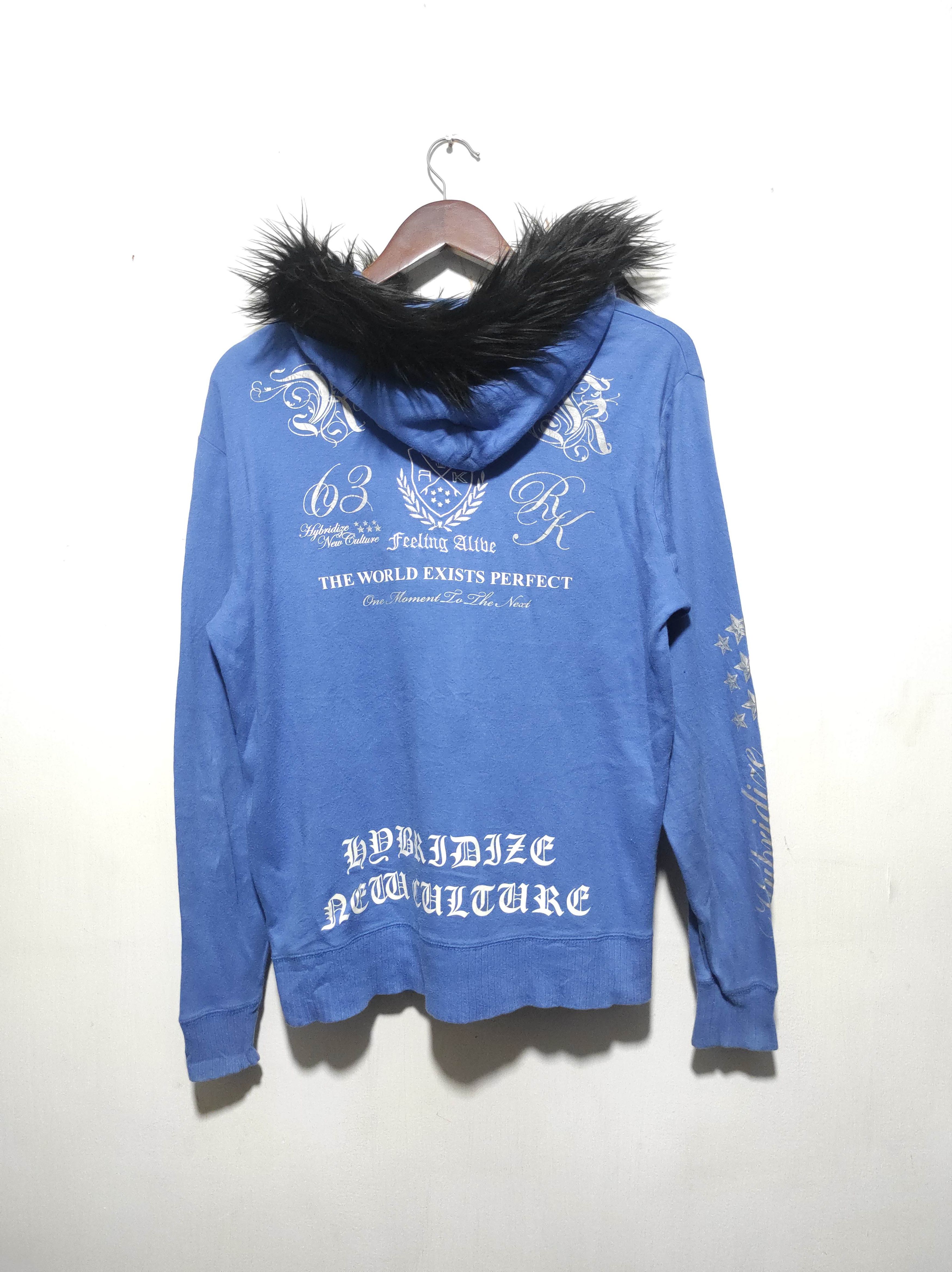 Japanese Brand Russ-K Zip Fur Hoodie IfSixWasNine LGB style Size US S / EU 44-46 / 1 - 14 Thumbnail