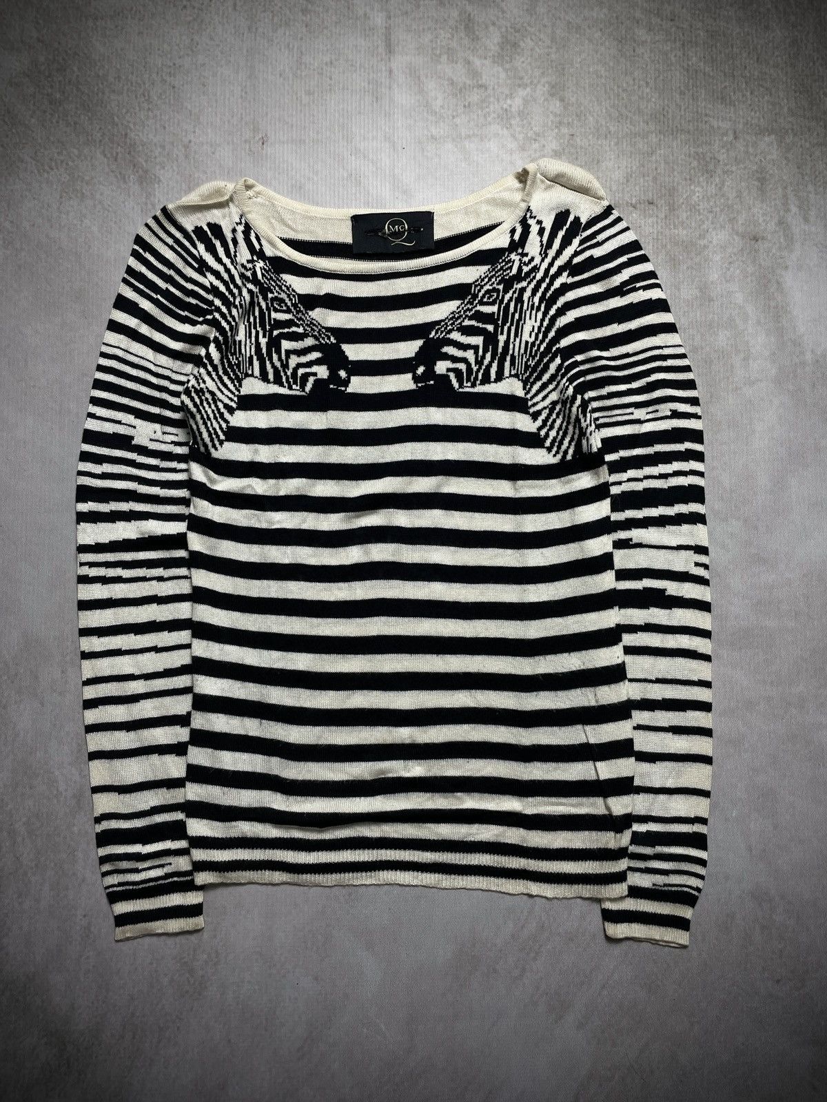 Alexander McQueen Alexander McQueen - Zebra Pattern Knit Size XS / US 0-2 / IT 36-38 - 1 Thumbnail
