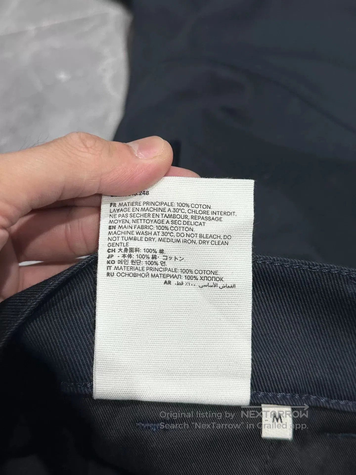 AMI AMI Paris Wide-Leg Cargo Pants. Size US 30 / EU 46 - 5 Thumbnail