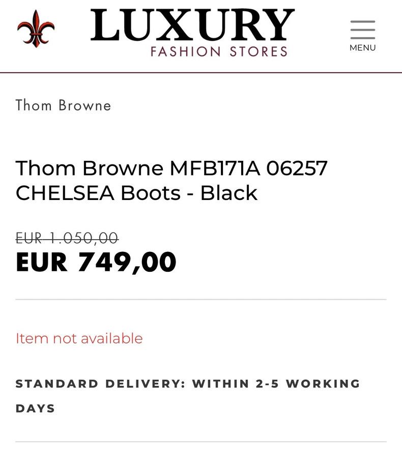 Thom Browne Thom Browne Chelsea boots Size US 8 / EU 41 - 3 Thumbnail